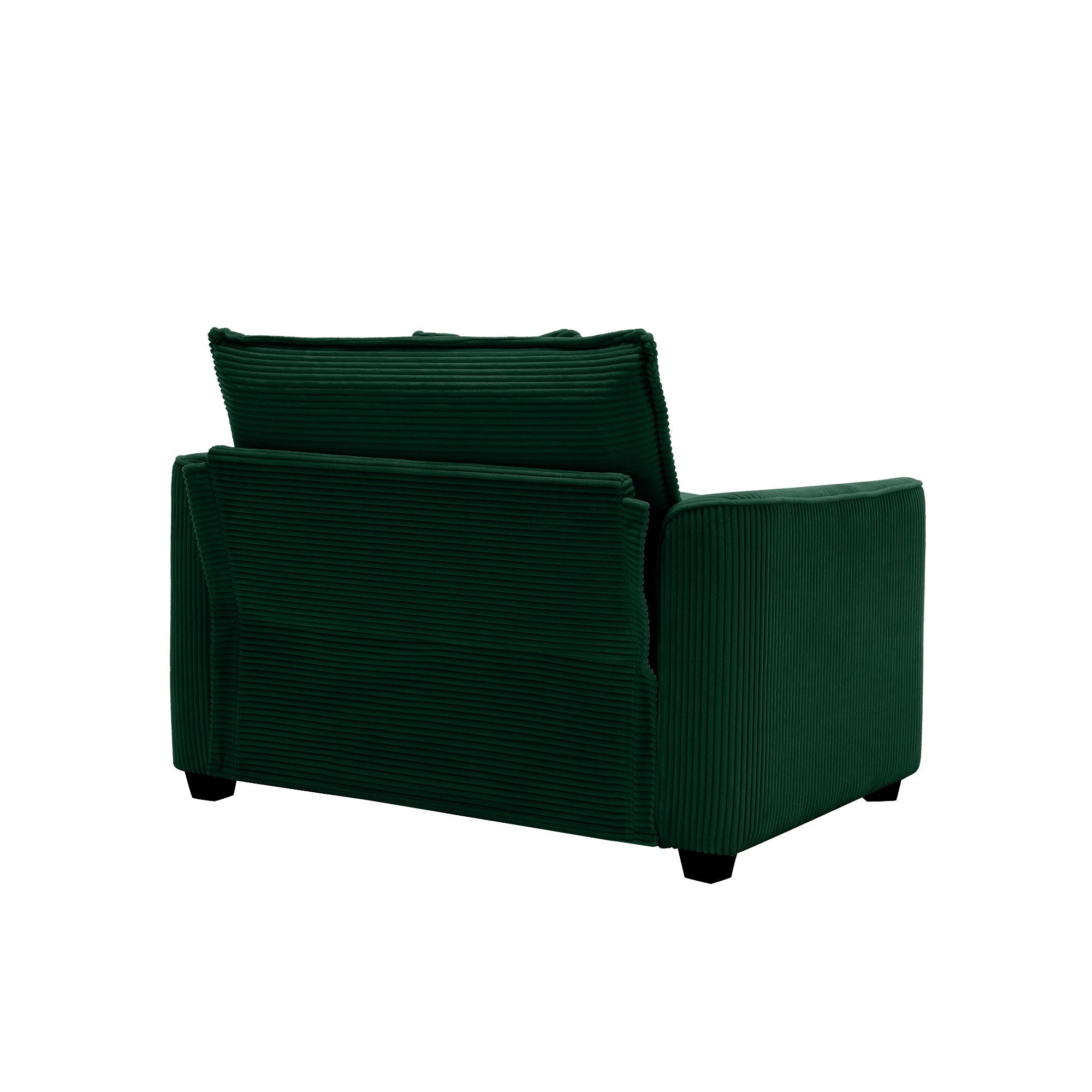 Elegant Corduroy Oversized Sectional Sofa Set With Deep Seats And Flexible Layout