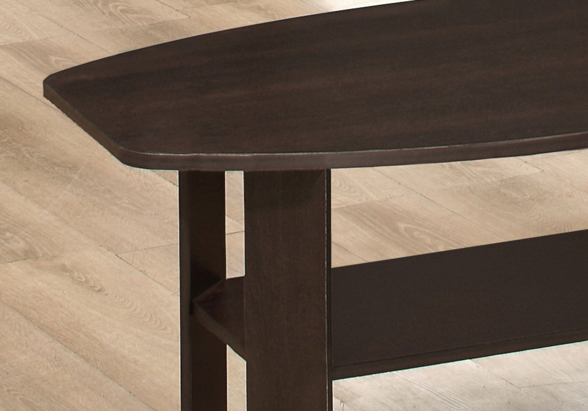 Table Set: Coffee, End, Side, Accent, Living Room, Transitional (Set of 3) - Espresso - Best Buy Furniture