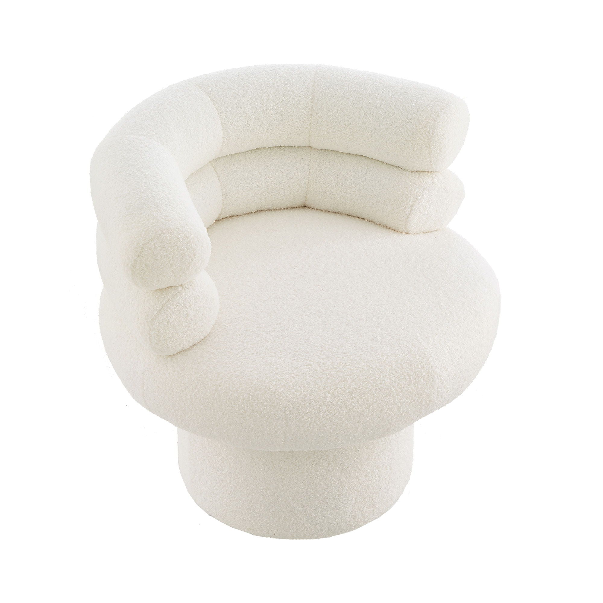 Round Swivel Accent Chair For Living Room
