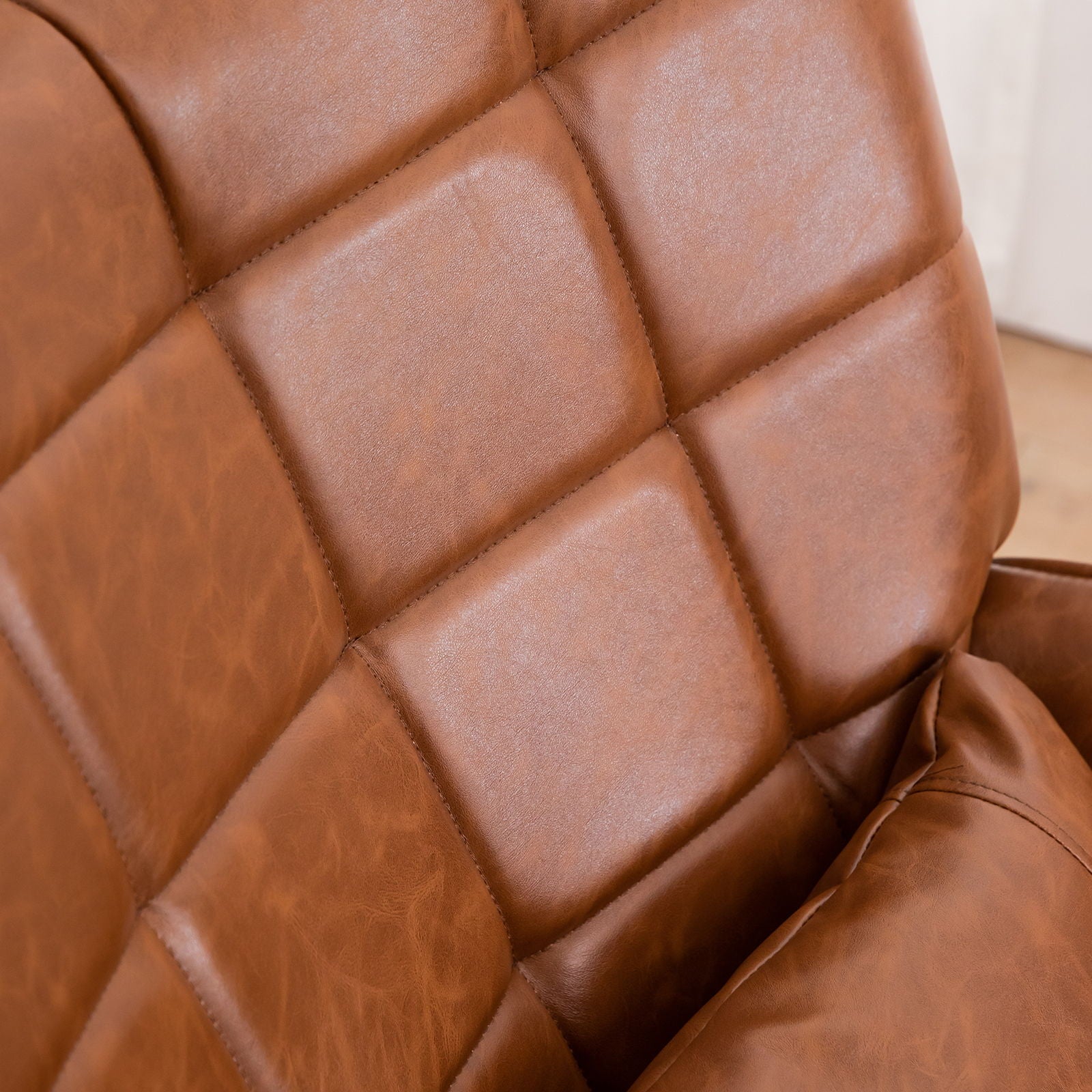 Modern Accent Arm Chair High Back With Metal Legs And Soft Padded