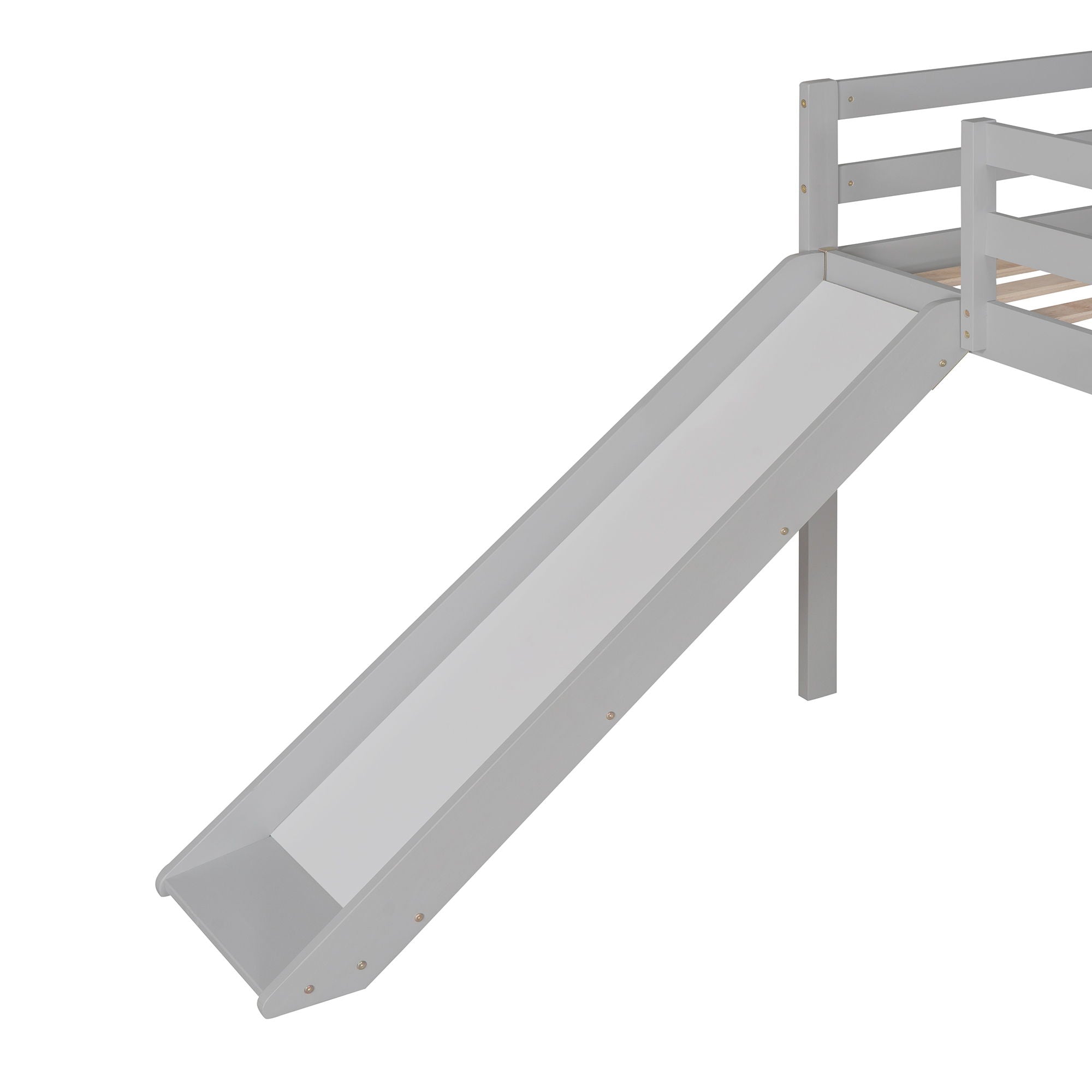 Loft Bed With Slide, Multifunctional Design