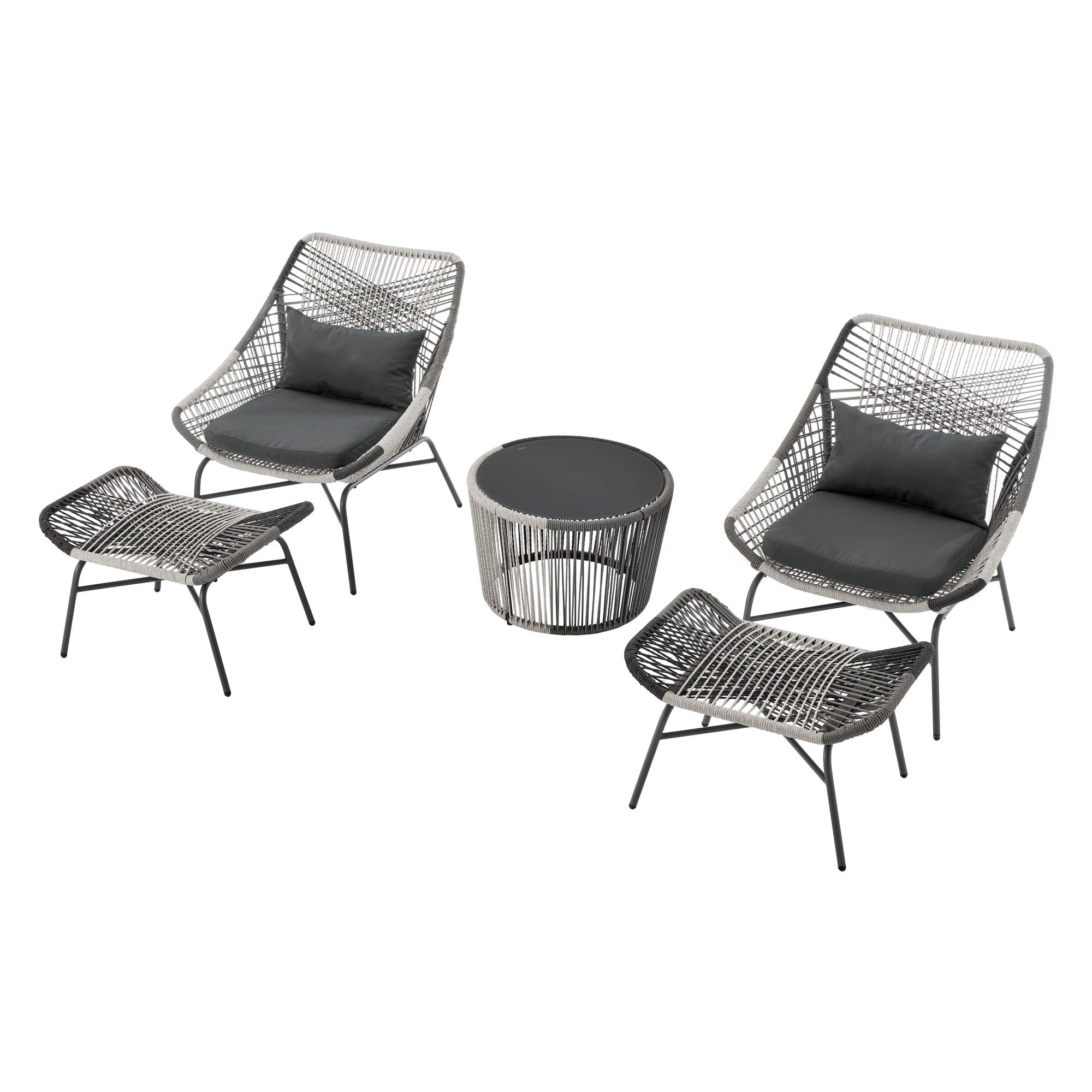 Ashland - 5 Piece Outdoor Conversation Set