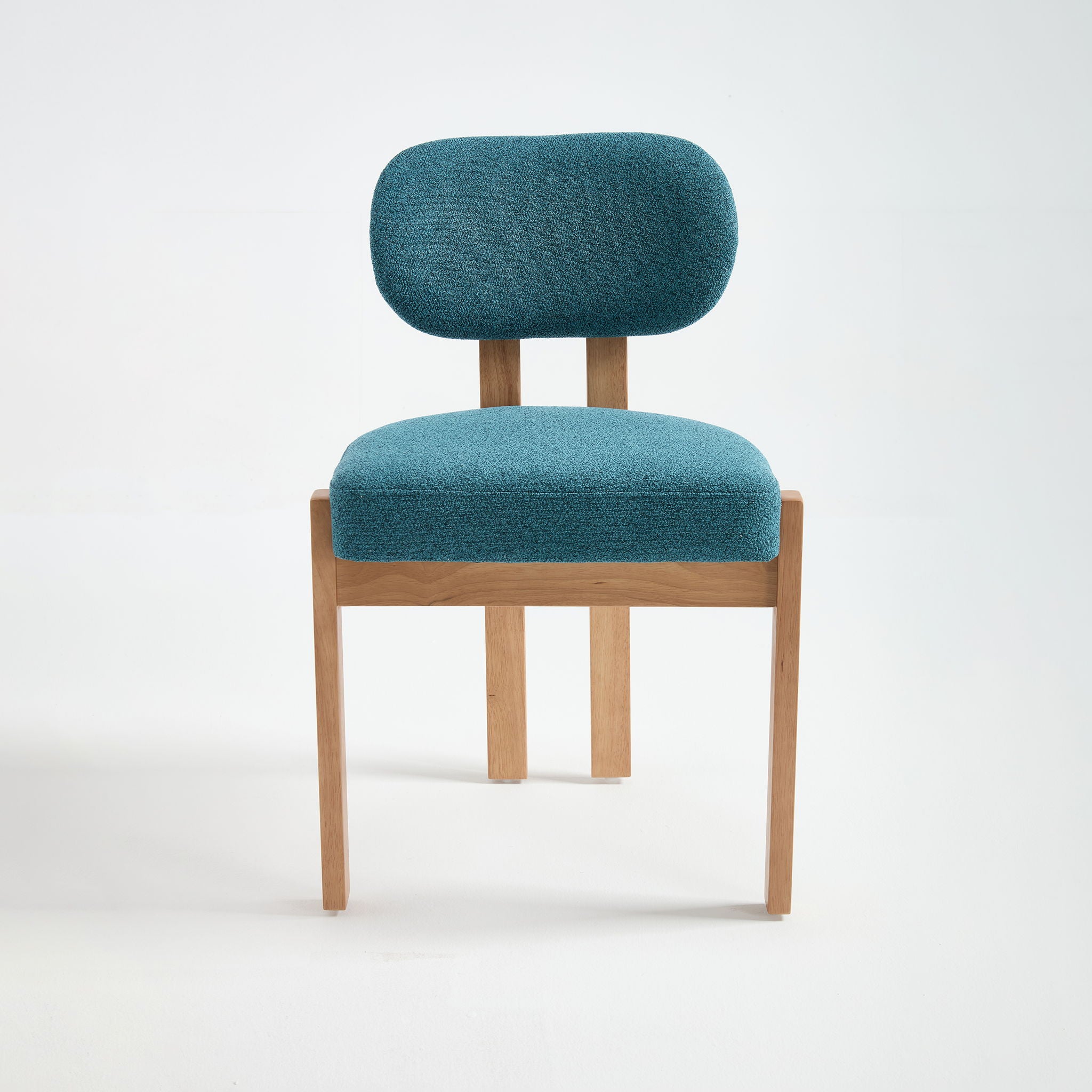 Dining Chairs With Ergonomic Backrest And Adjustable Feet (Set of 2)