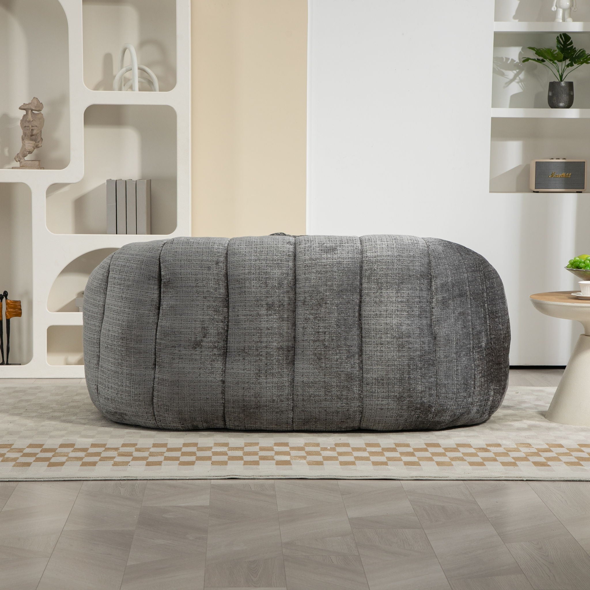 Bean Bag Lazy Sofa Durable Comfort Lounger High Back Bean Bag Chair Couch