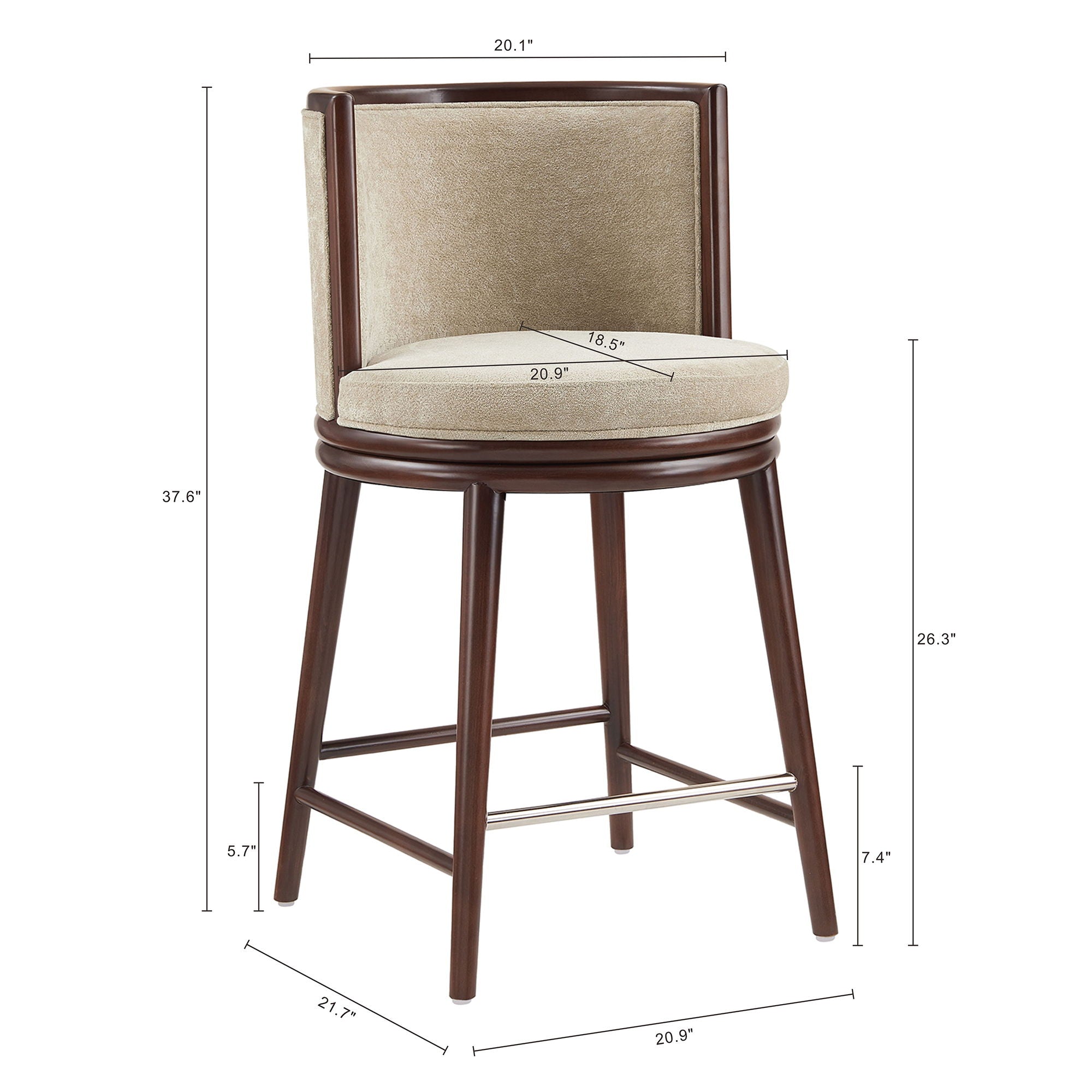 Evalyn - Counter Stool