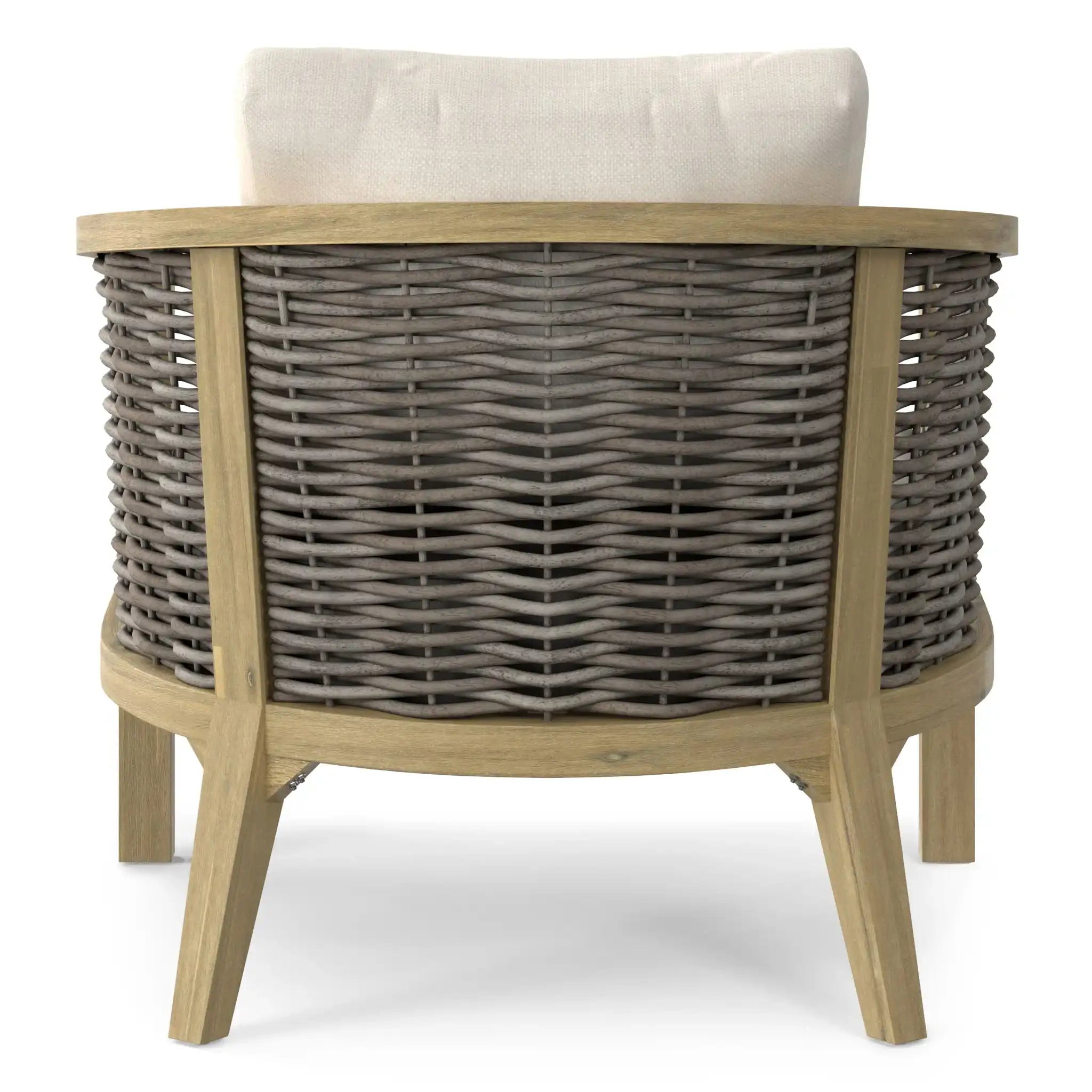 Parkside - Outdoor Conversation Chair (Set of 2) - Natural - Best Buy Furniture