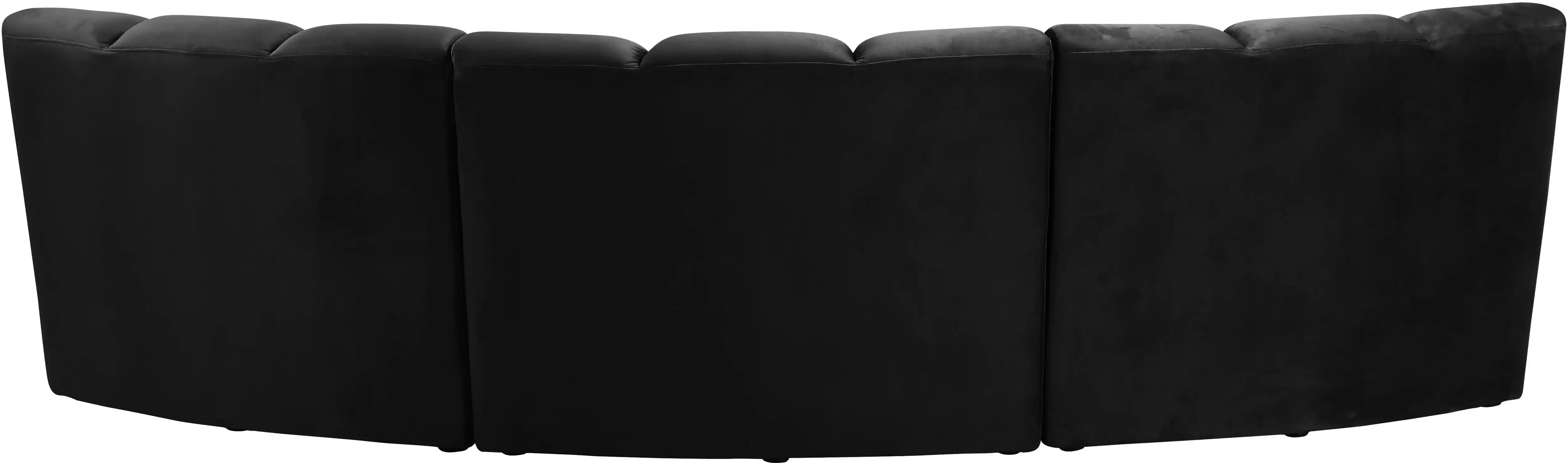 Infinity - 3 Piece Velvet Modular Sectional