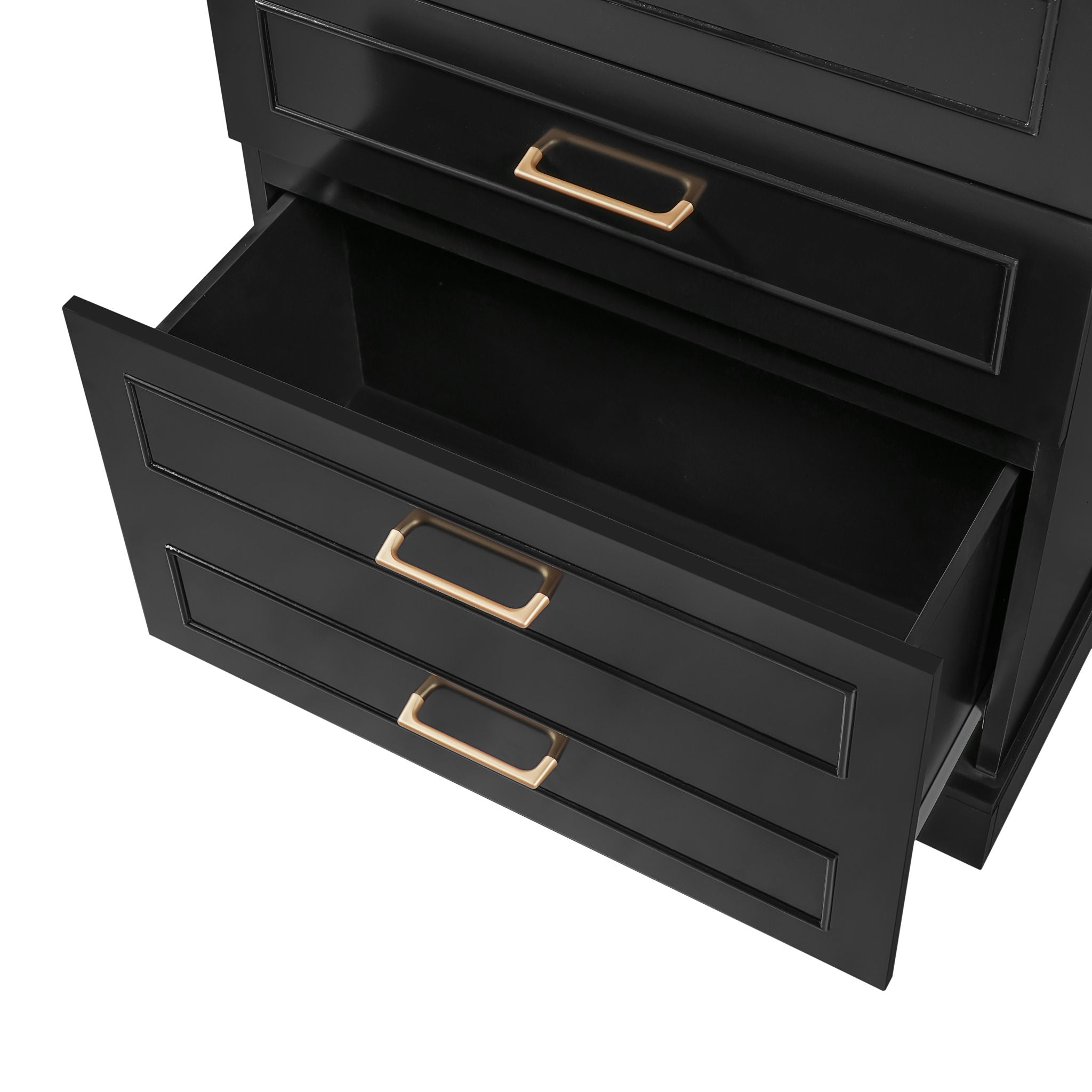 Freestanding Bathroom Cabinet With 3 Drawers, Adjustable Shelf, Soft Close Doors