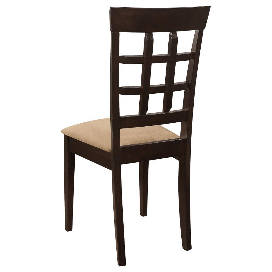 Gabriel - 5 Piece Rectangular 59" Dining Set - Cappuccino