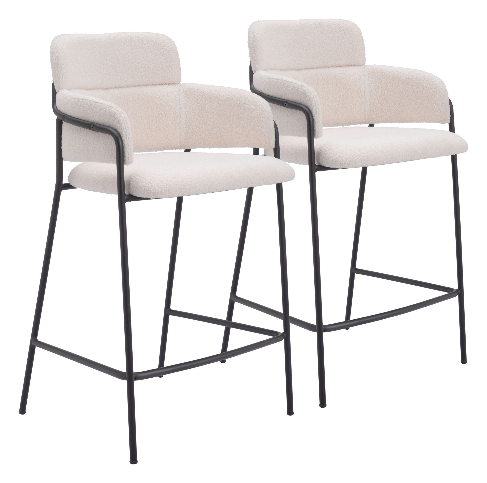 Marcel - Metal Counter Stool (Set of 2)