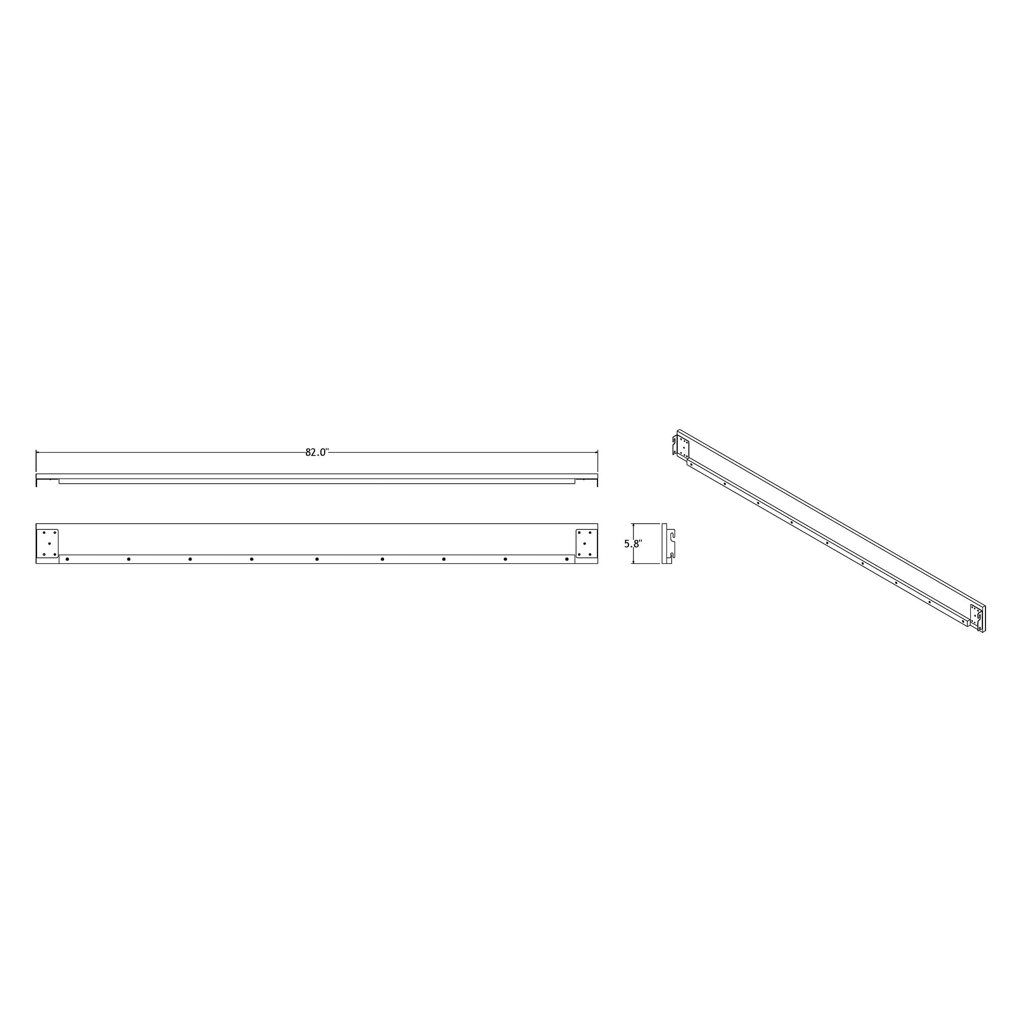 Adelaide - 5 Pieces With LED Set