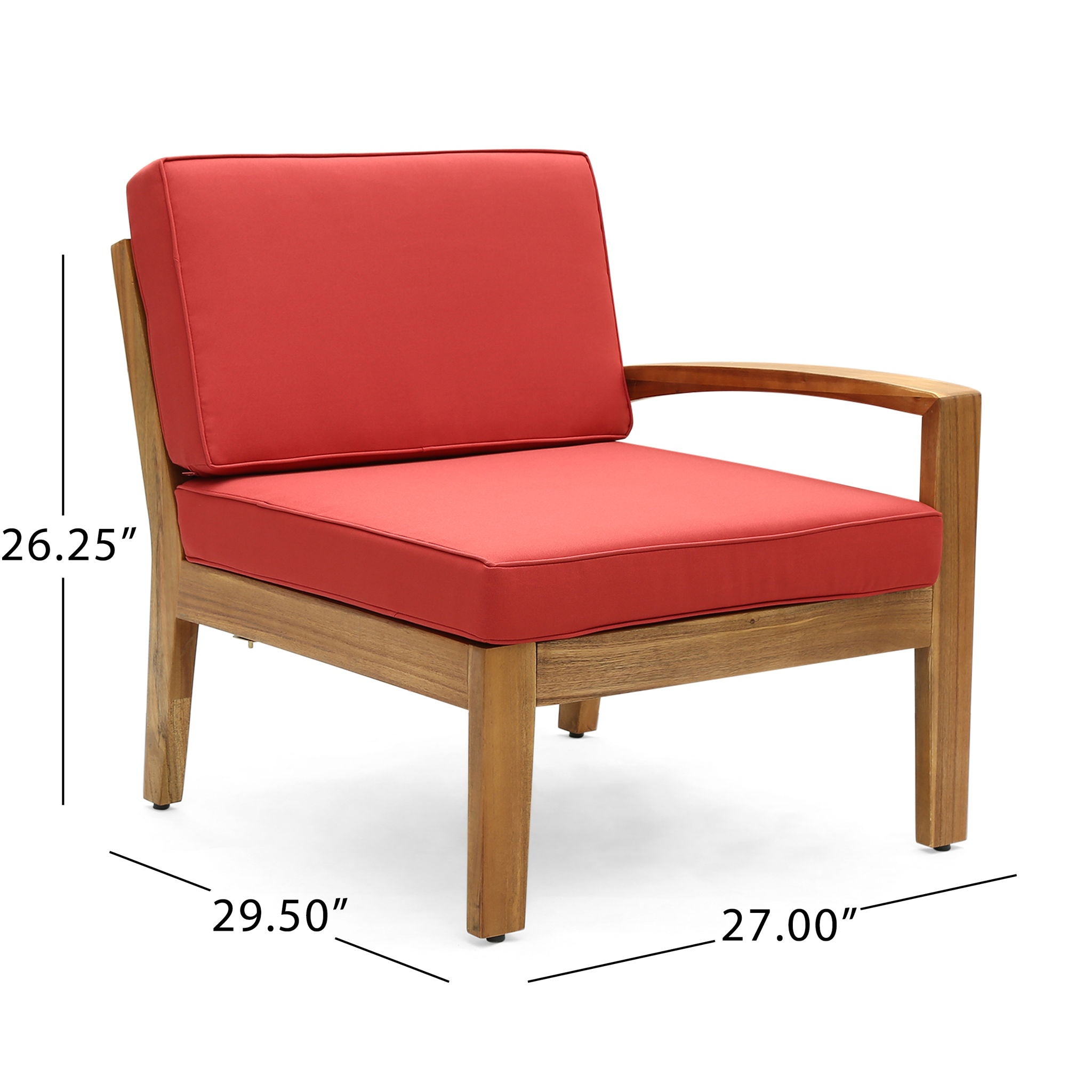Grenada - L Shape - Red