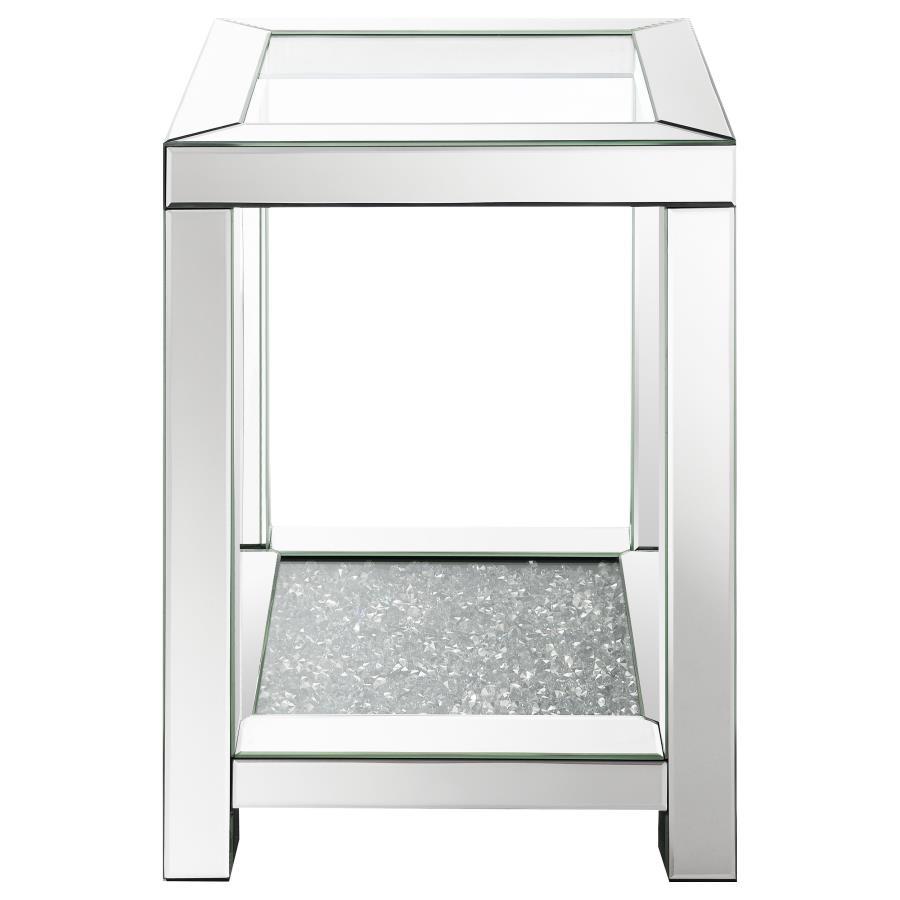 Valentina - Mirrored Coffee Table Set