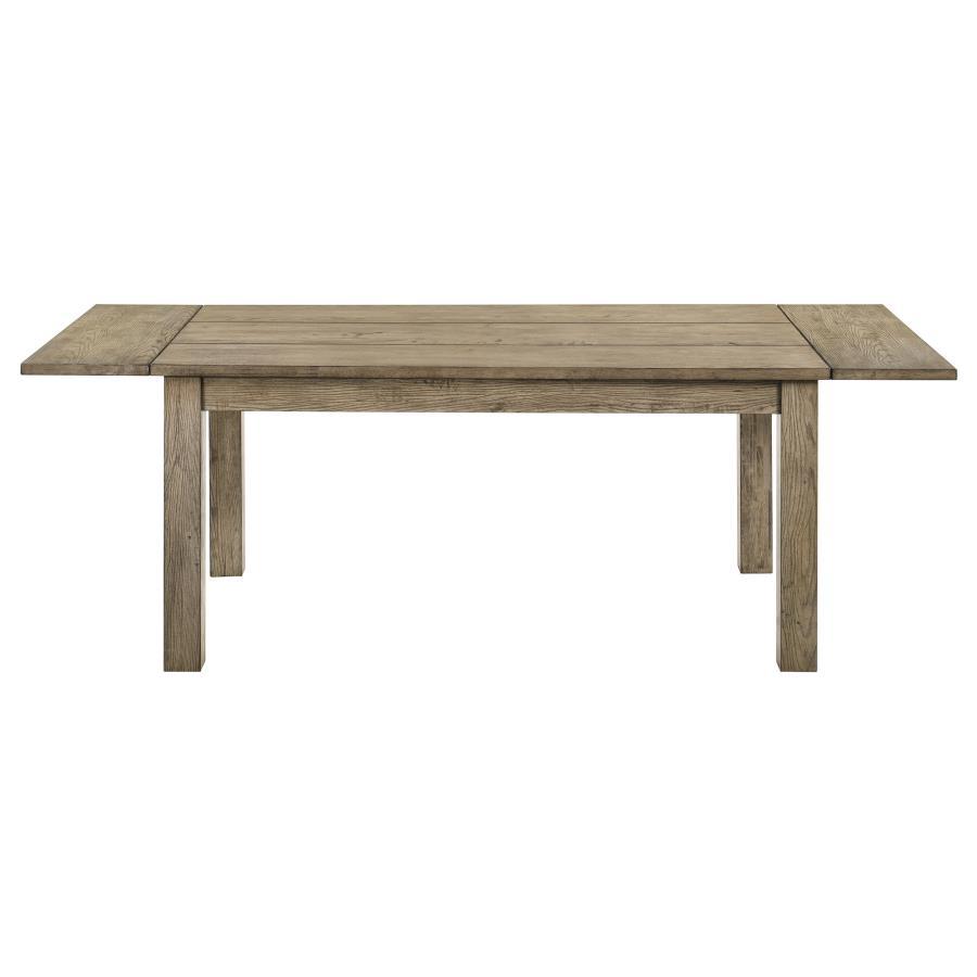 Cardova - 87" Solid Wood Extension Dining Table - Vineyard Oak - Best Buy Furniture