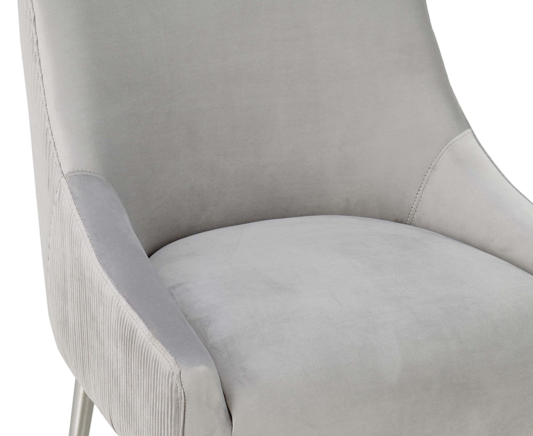 Beatrix - Pleated Velvet Stool