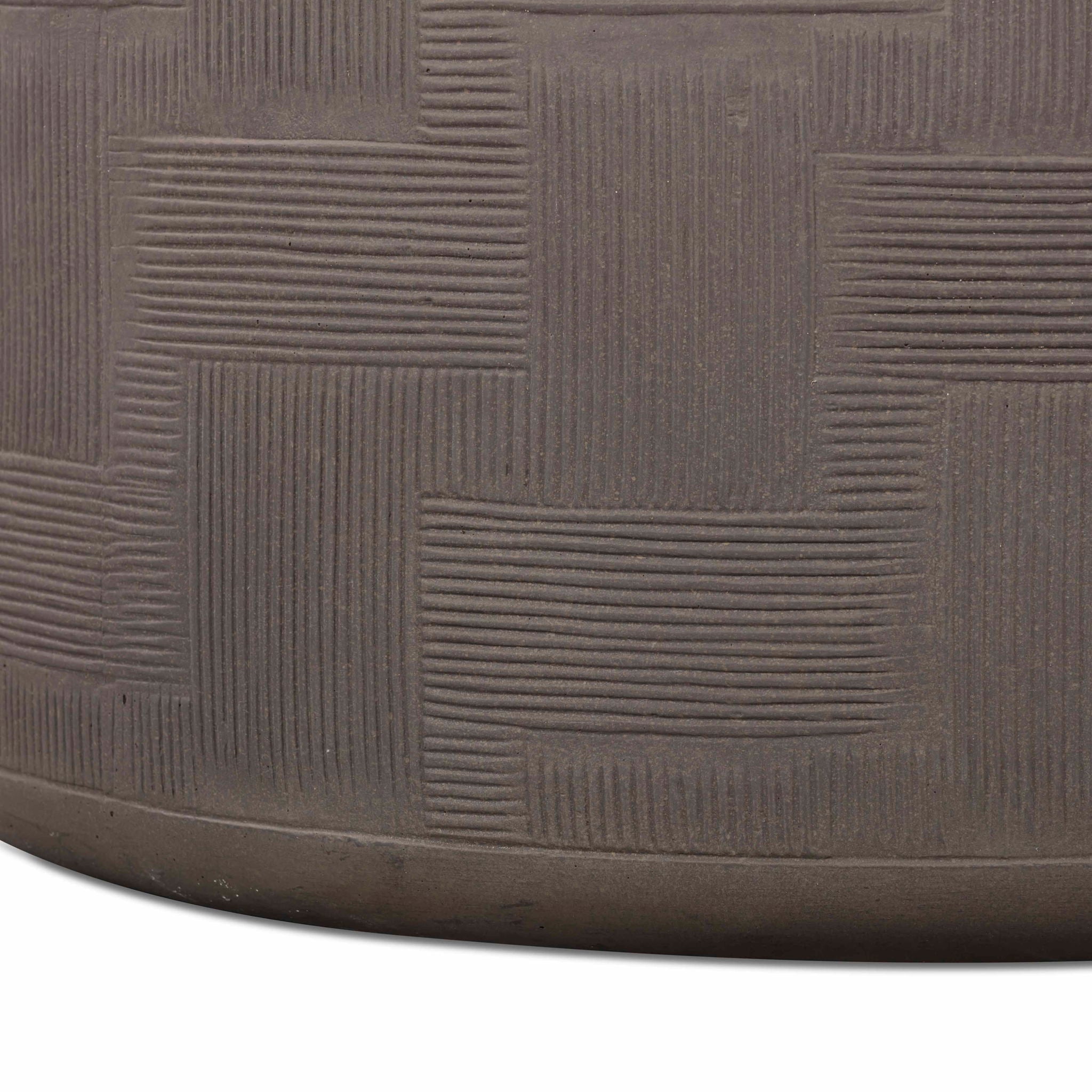 Surraya - Concrete Rounded Coffee Table