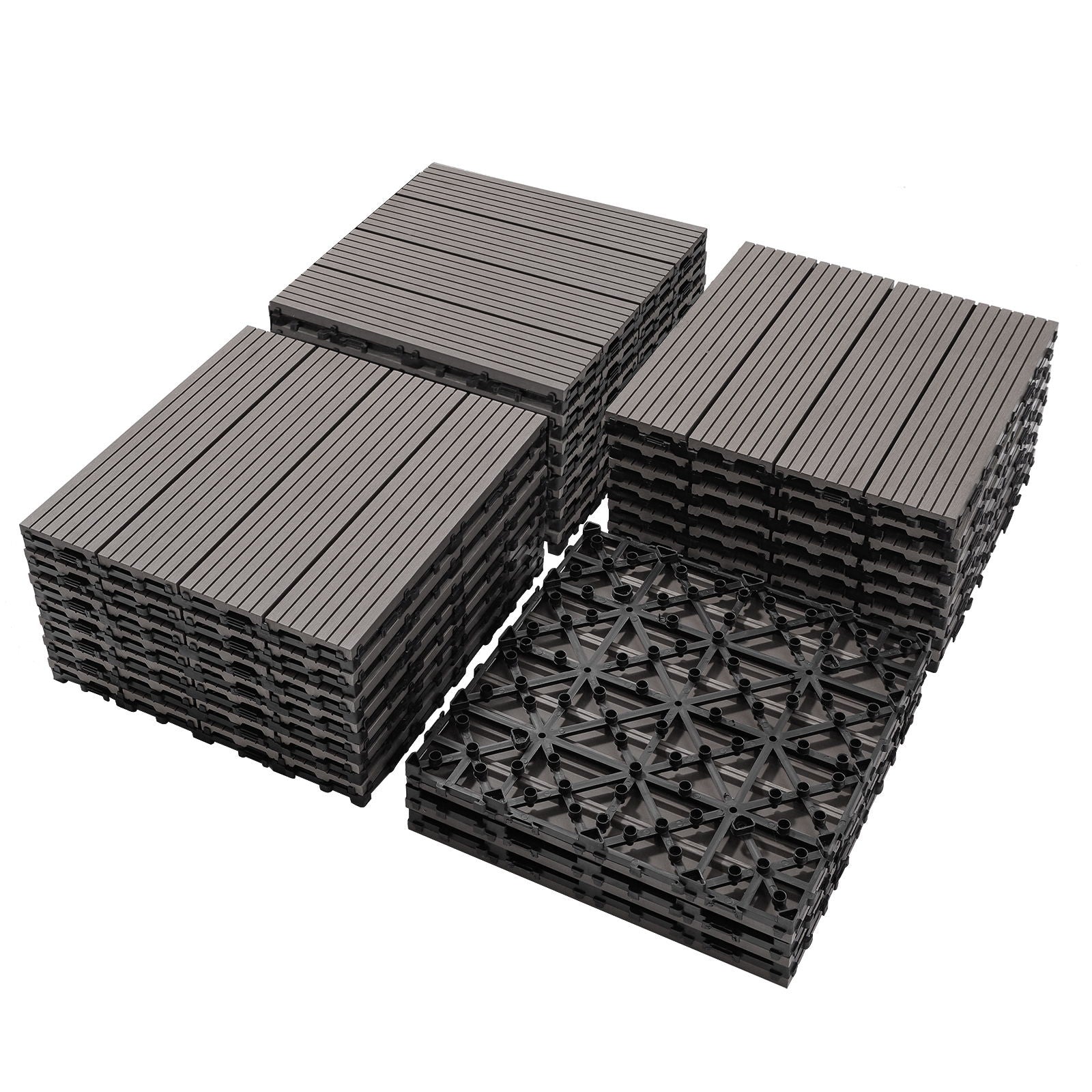 Composite Deck Tiles, Resist Rust, Water, Weather