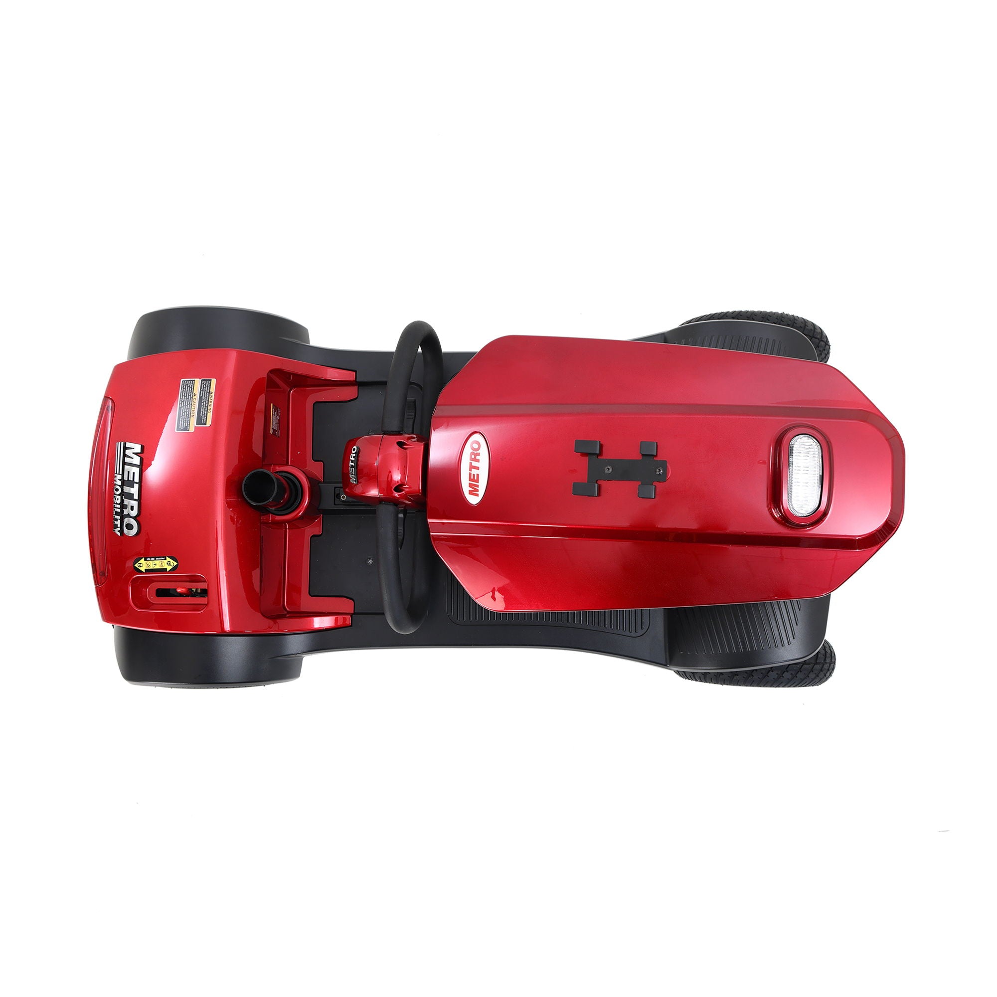 Max Plus - 4 Wheels Outdoor Compact Mobility Scooter With 2 Pieces X 20Ah Lead Acid Battery, 16 Miles, Cup Holders & USB Charger Port