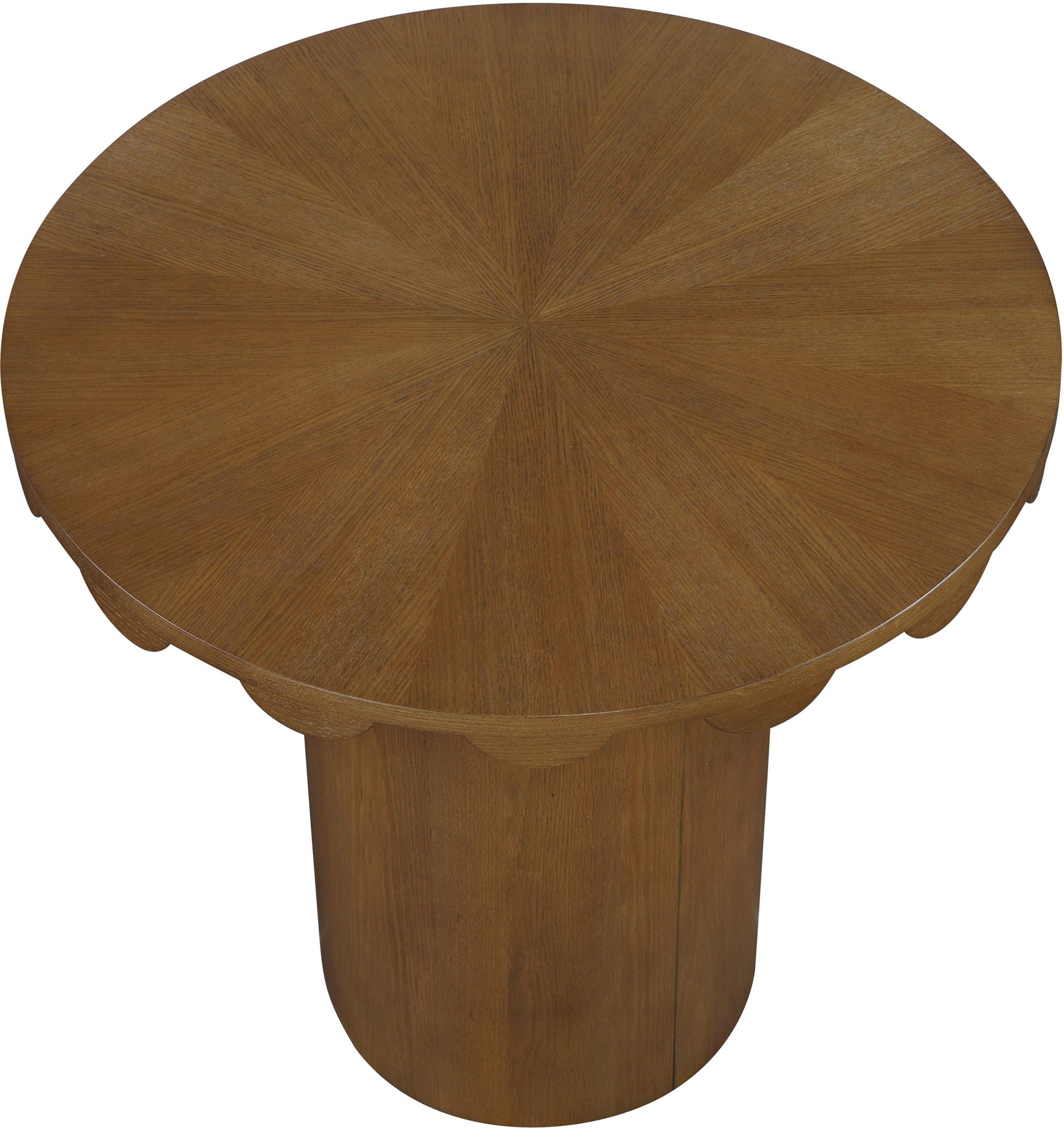 Dahlia - Solid Wood And Natural Cane Table