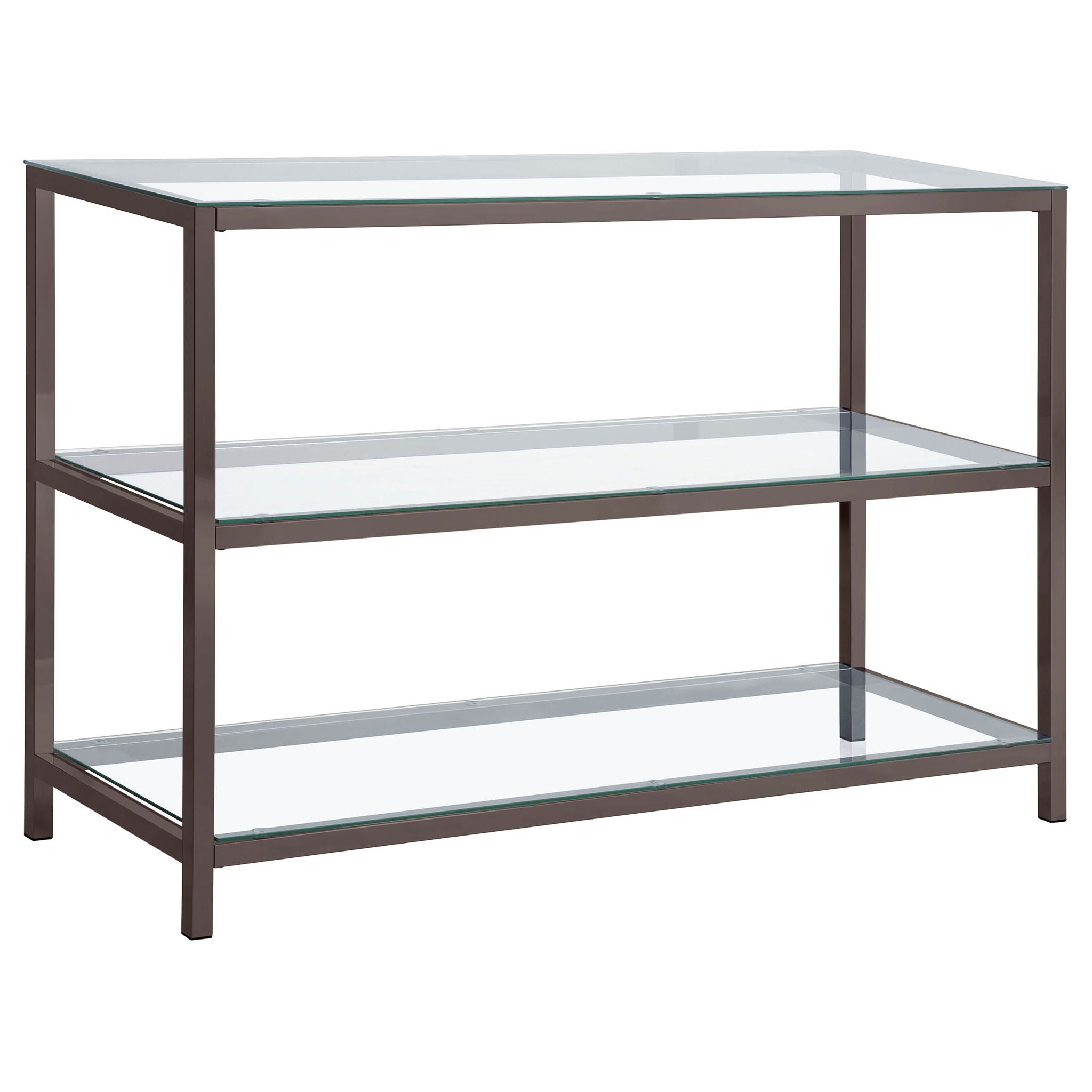 Weston - 2 Shelf Entryway Console Table - Black