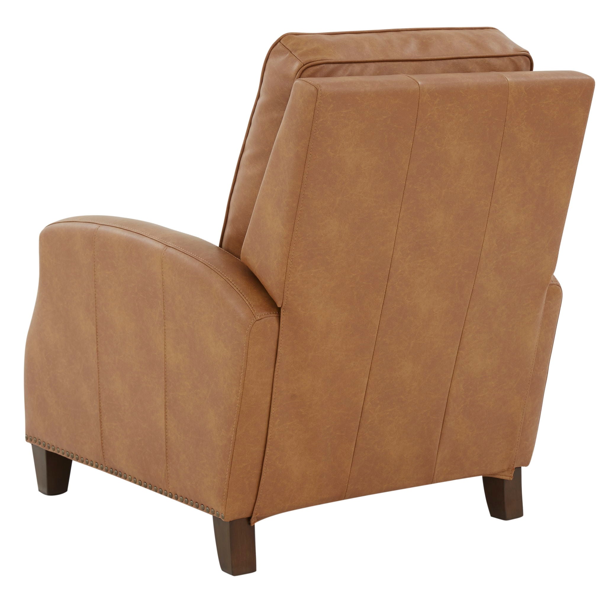 Jack - Push Back Recliner With Track Arms And Nailhead Accents