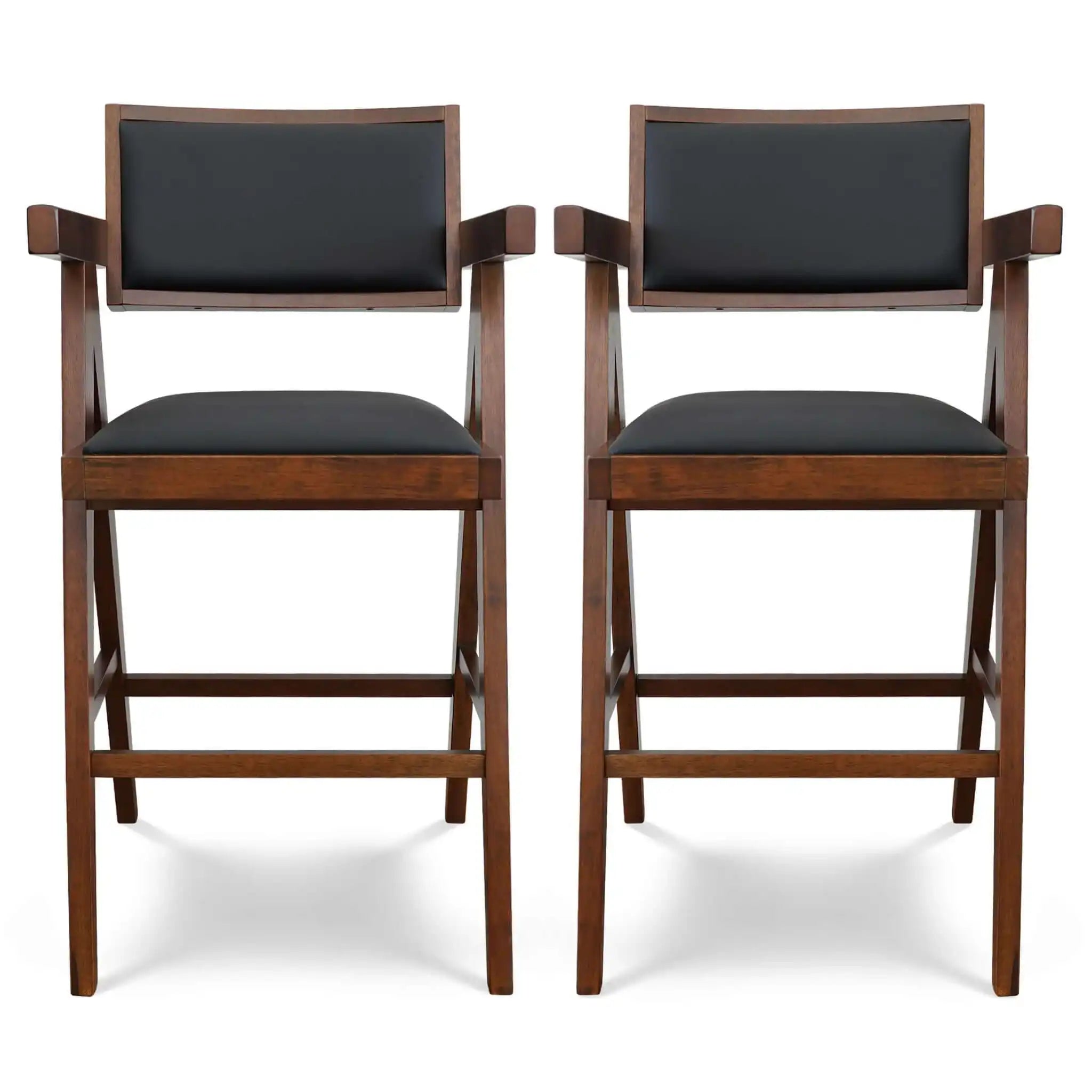 Athena - Counter Chair - Black / Brown