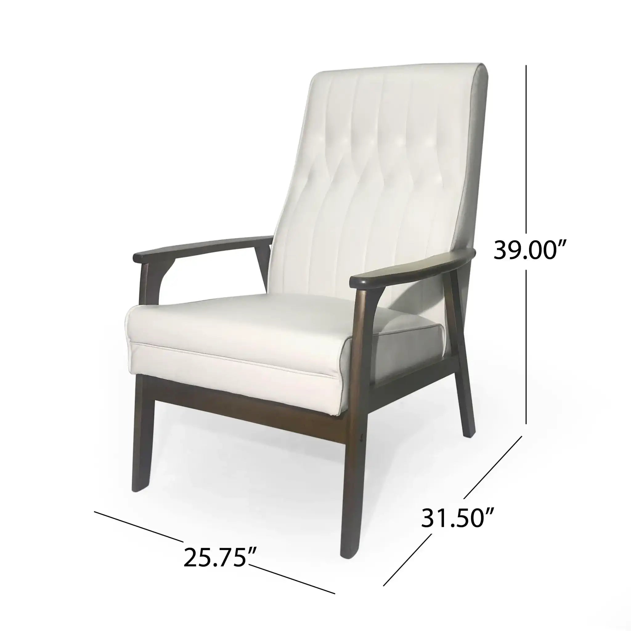 Mid Century Modern Upholstered Accent Chair