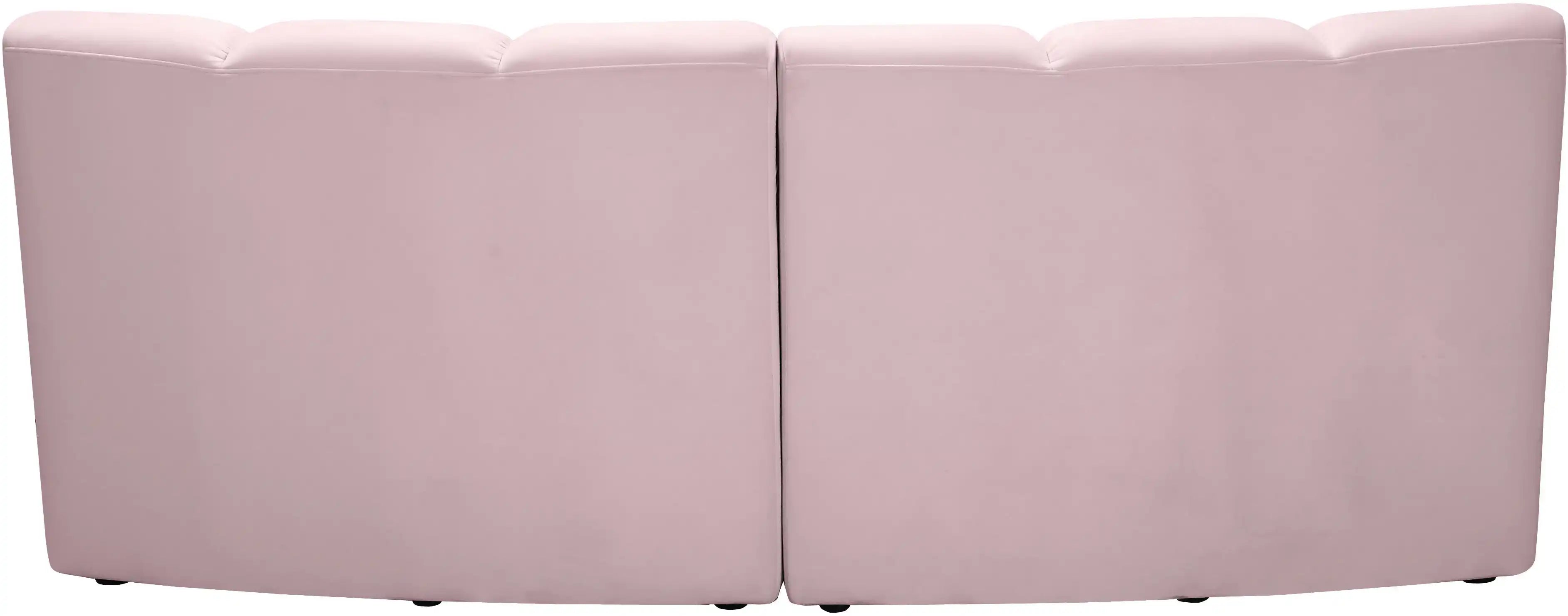 Infinity - 2 Piece Velvet Modular Sectional