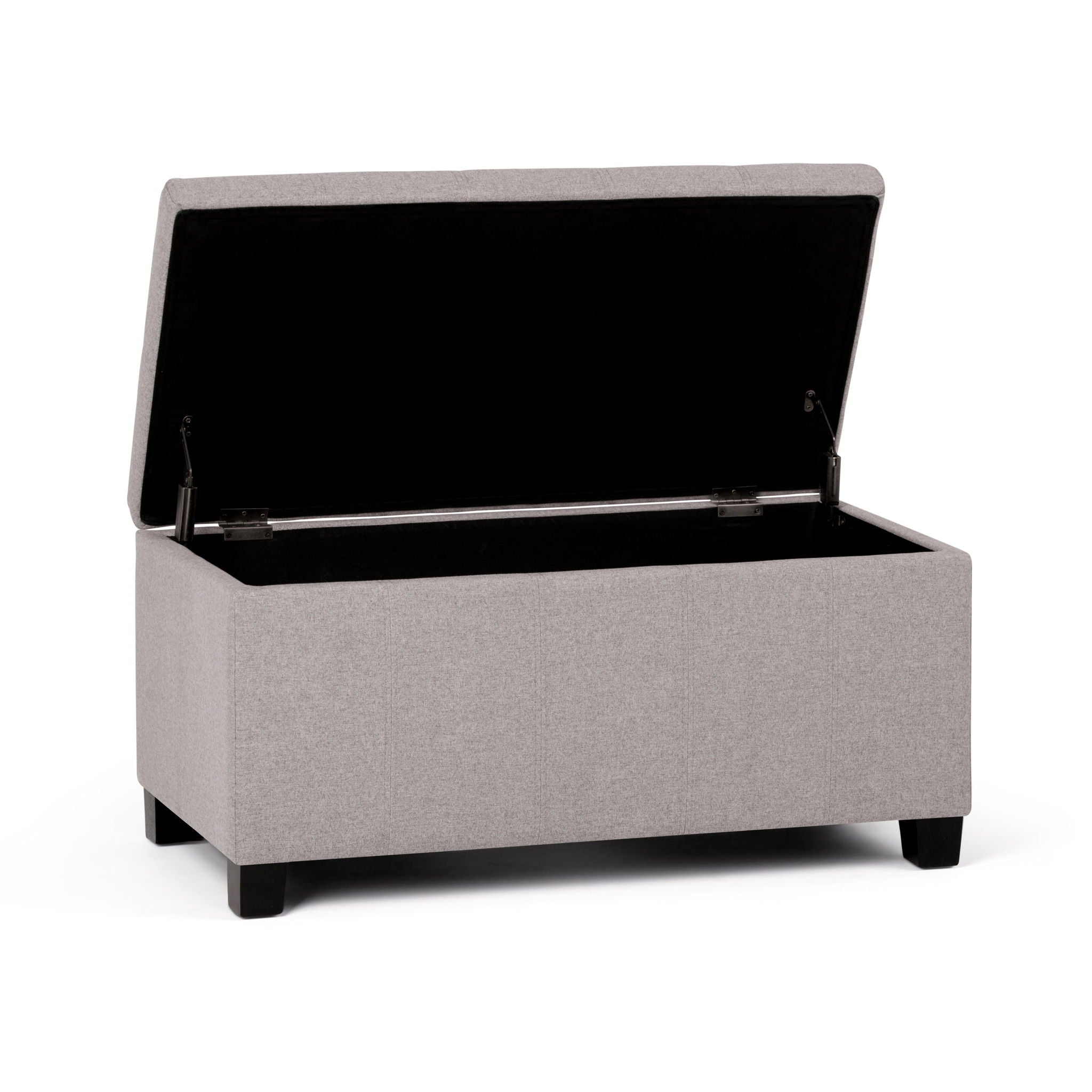 Dover - Upholstered Storage Ottoman Bench - Best Buy Furniture