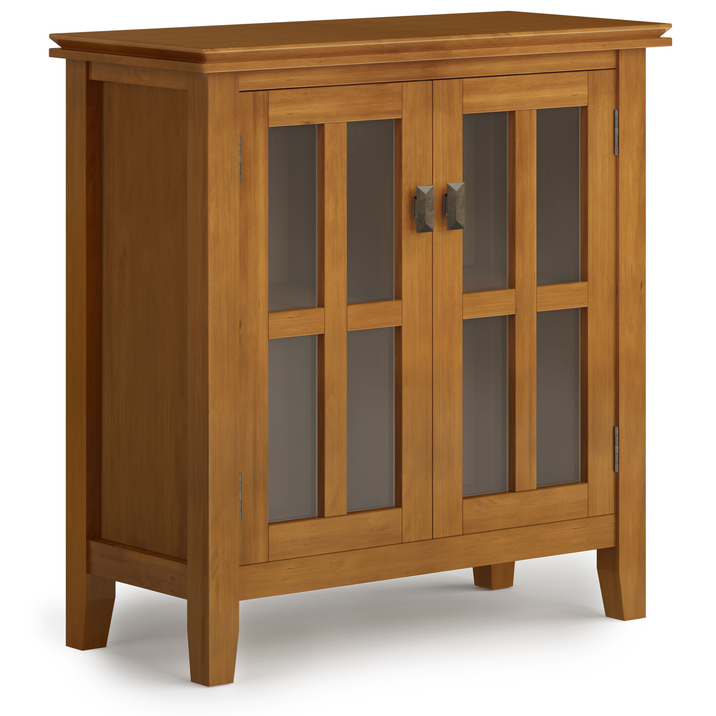 Artisan - Low Storage Cabinet - Honey Brown - Best Buy Furniture