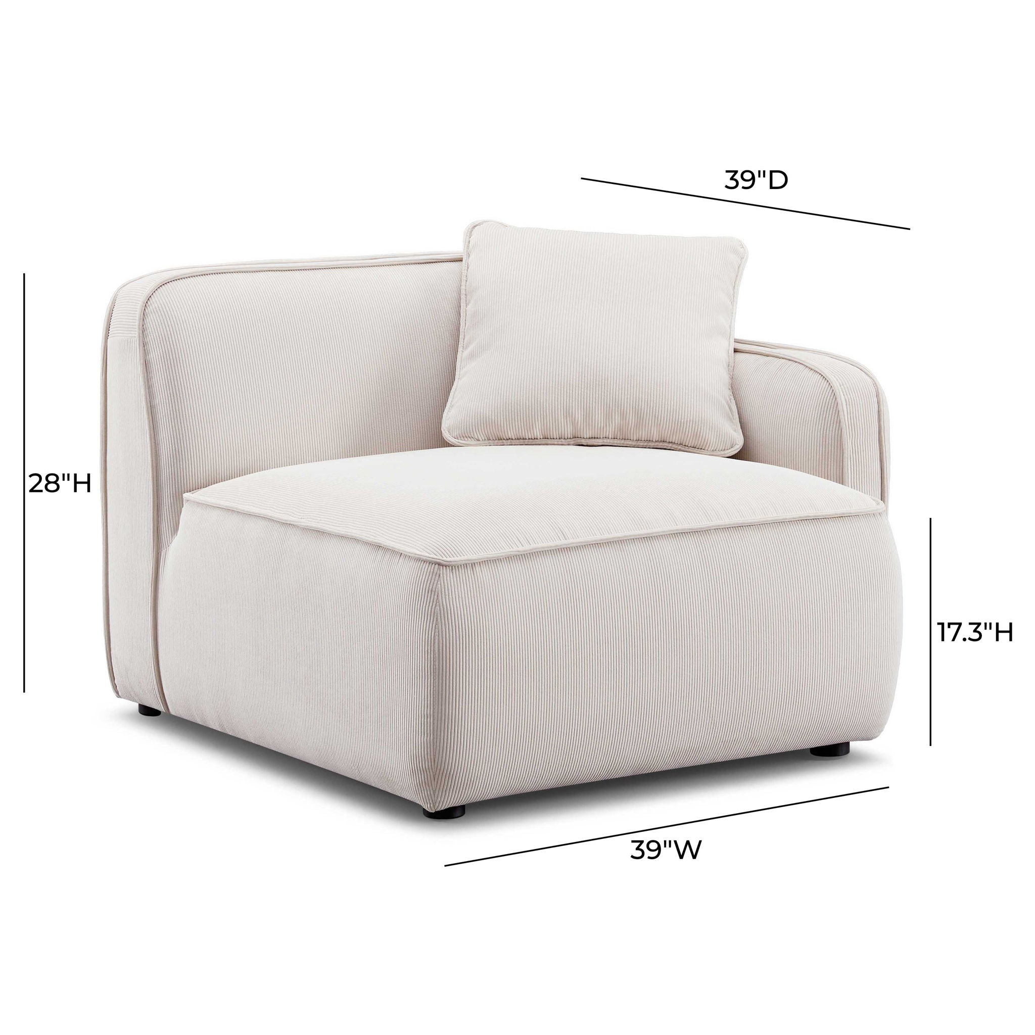 Travie - RAF Corner Chair