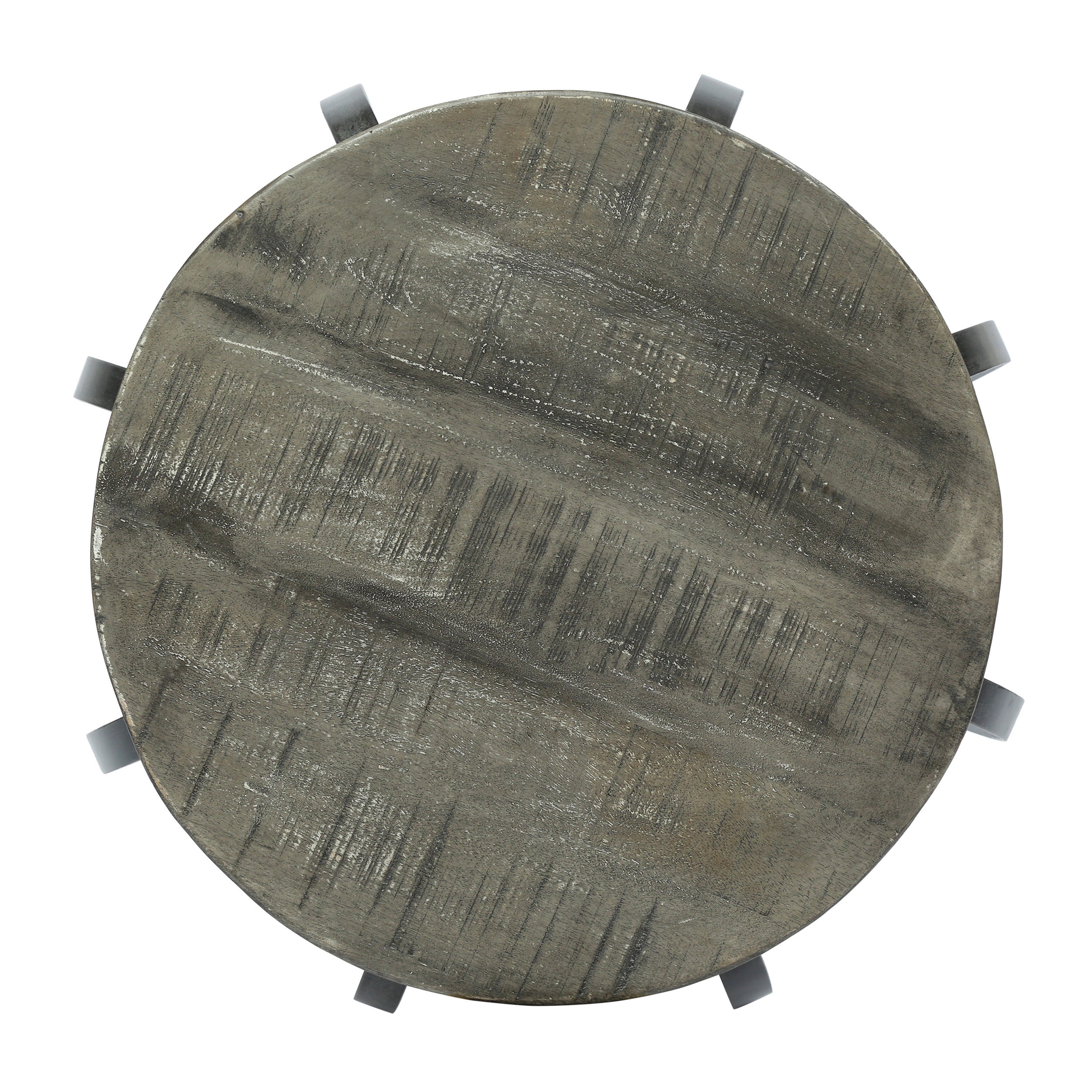 Modern industrial end table
