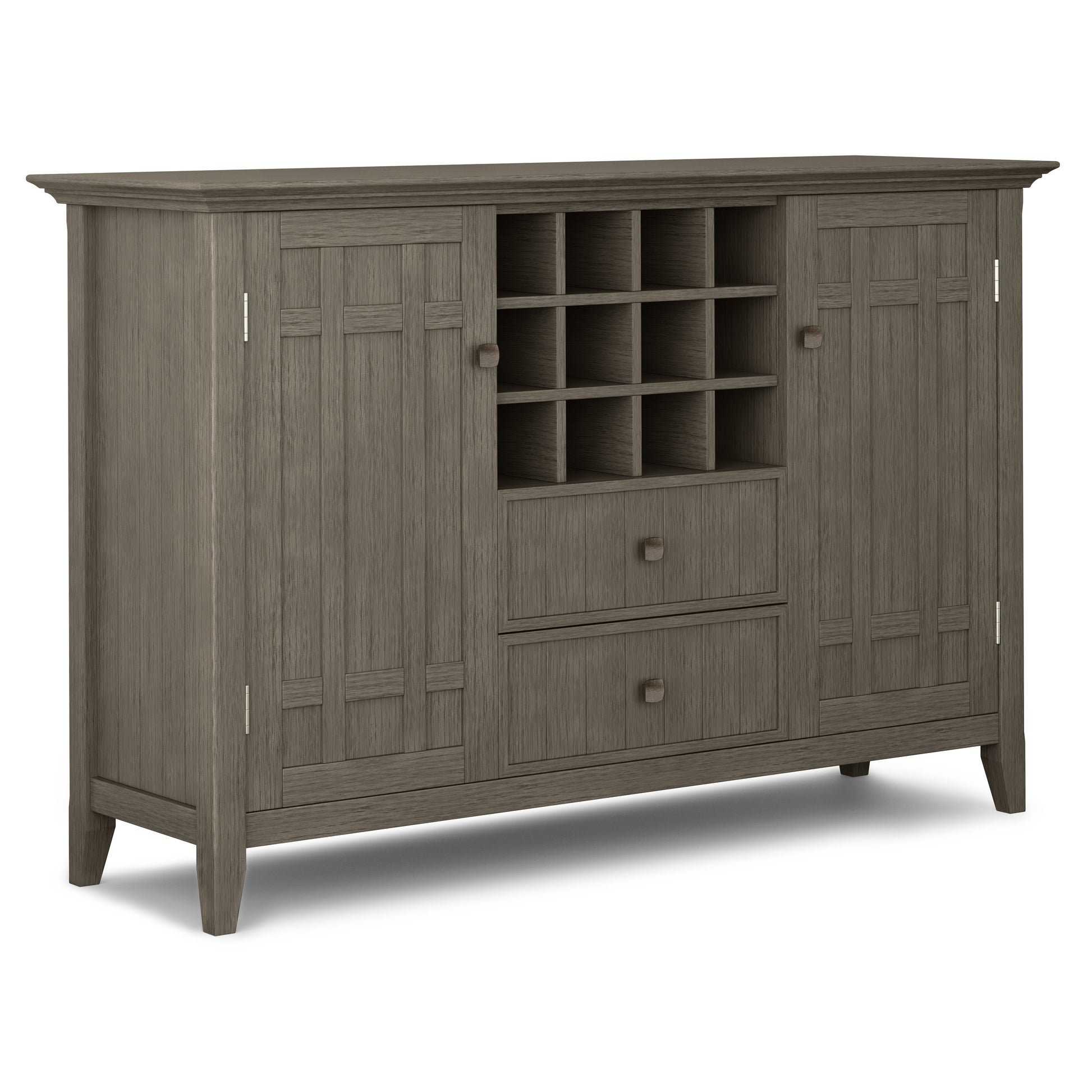 Bedford - Sideboard Buffet And Wine Rack - Best Buy Furniture