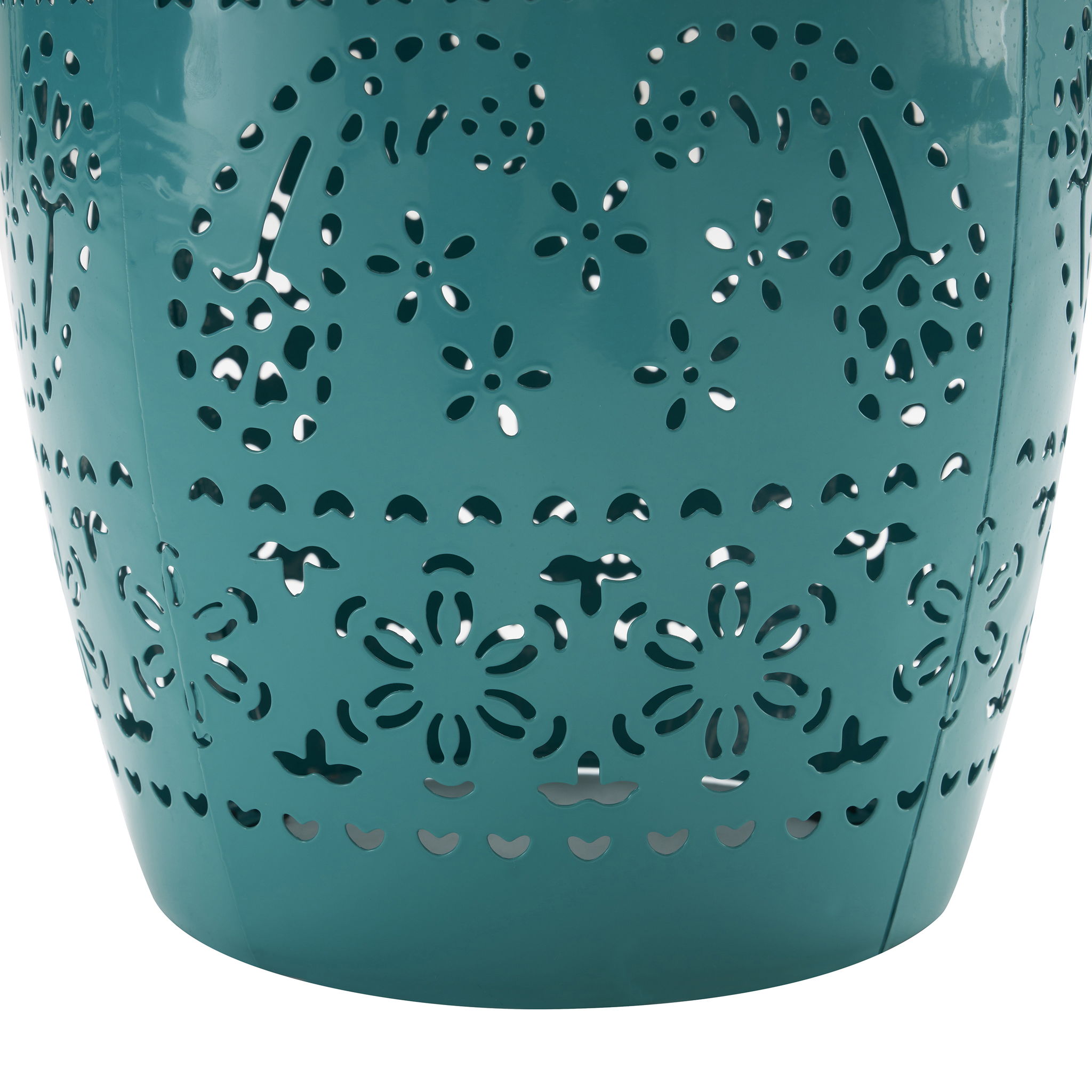 Ruby - Boho Mosaic Side Table With Ceramic Tile Top