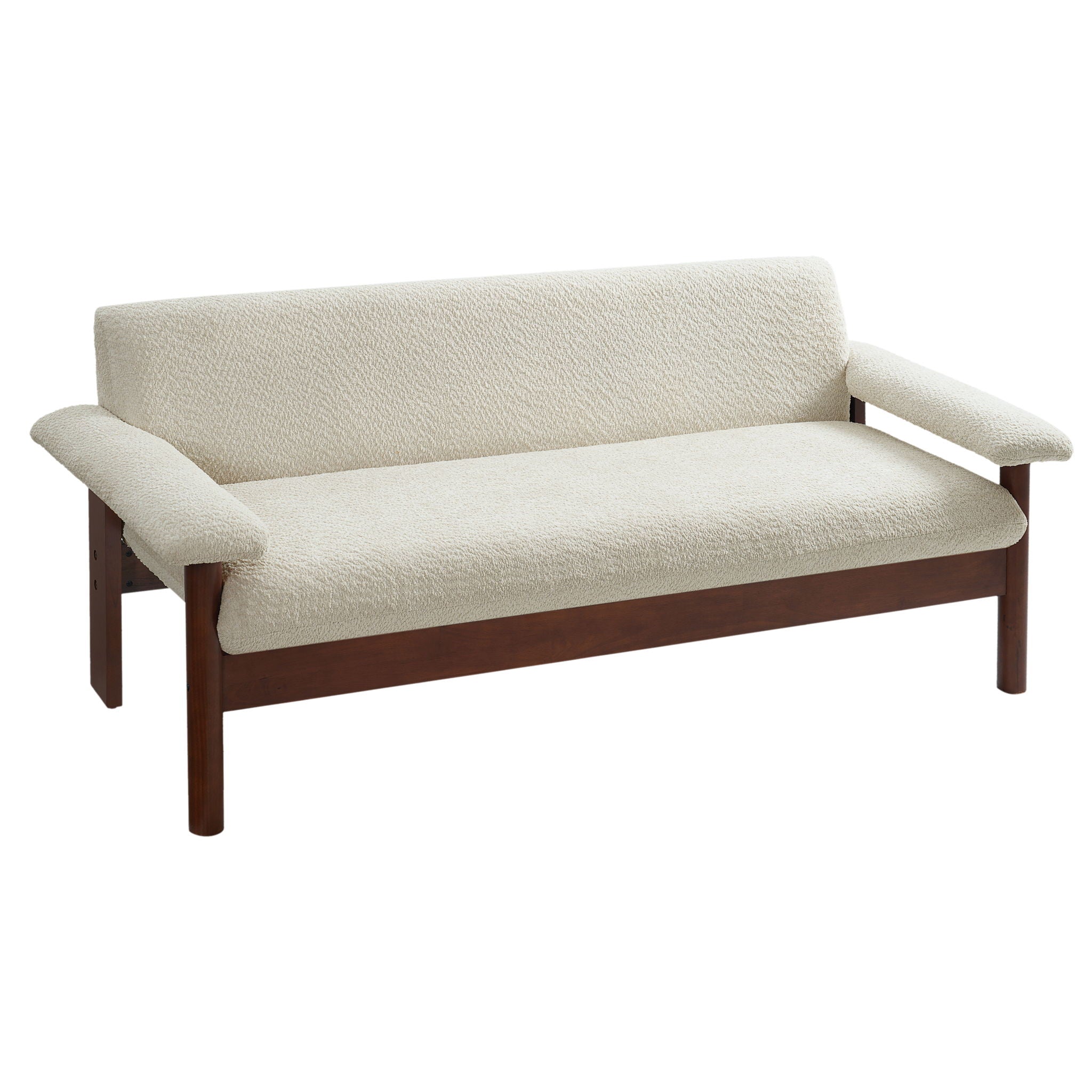 Loveseat Sofa 2 Seater Couch With Armrest Pillows