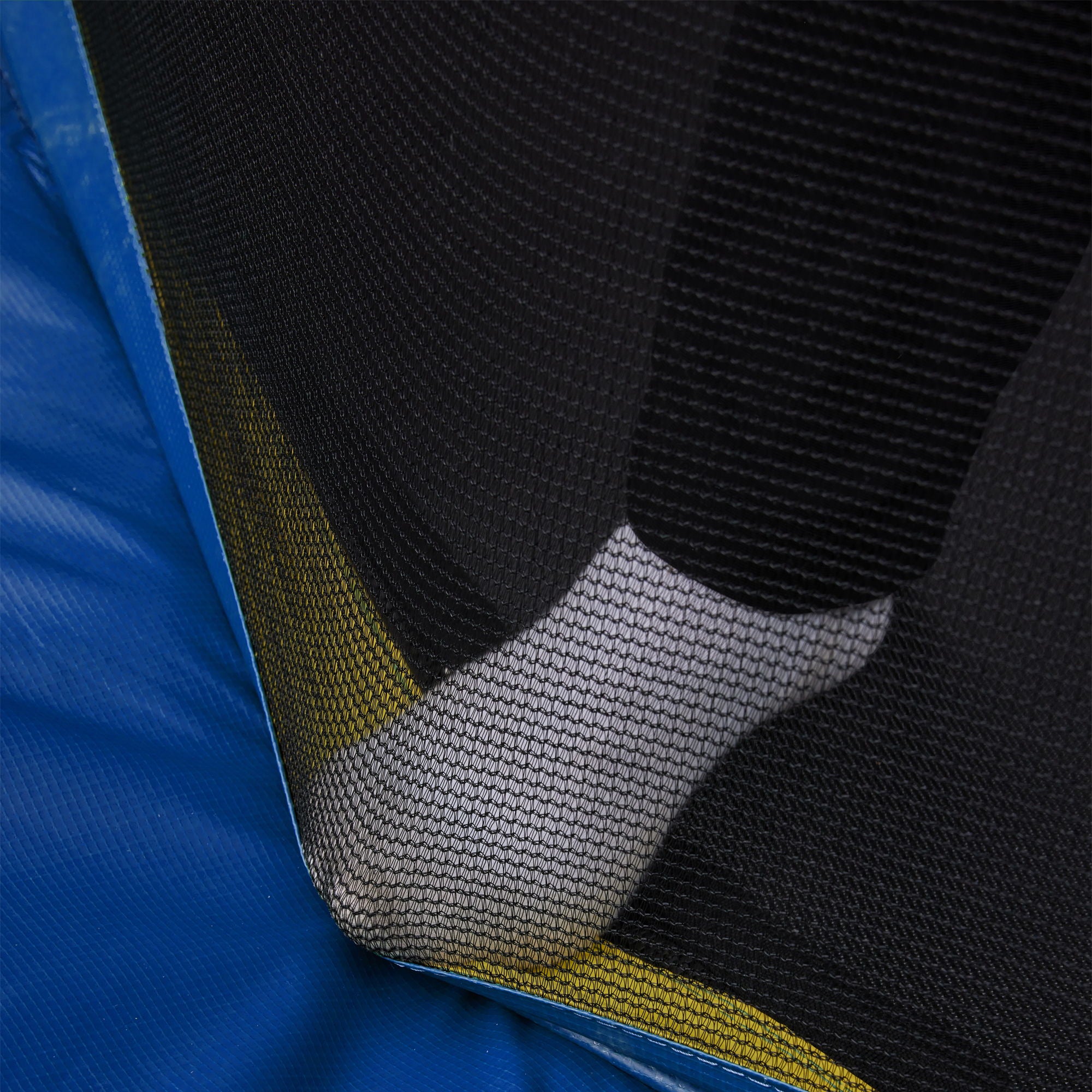 8 Ft Trampoline Inner Safety Net Elastic Ropes Version - Blue