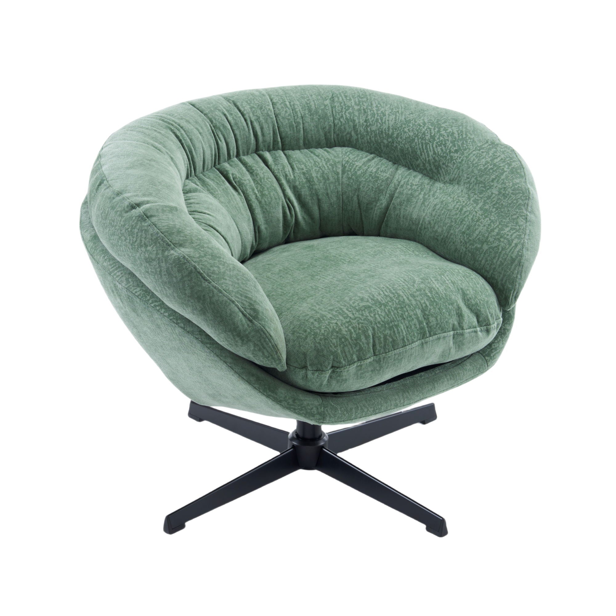 Modern Chenille Office Chair With 360 Degree Swivel