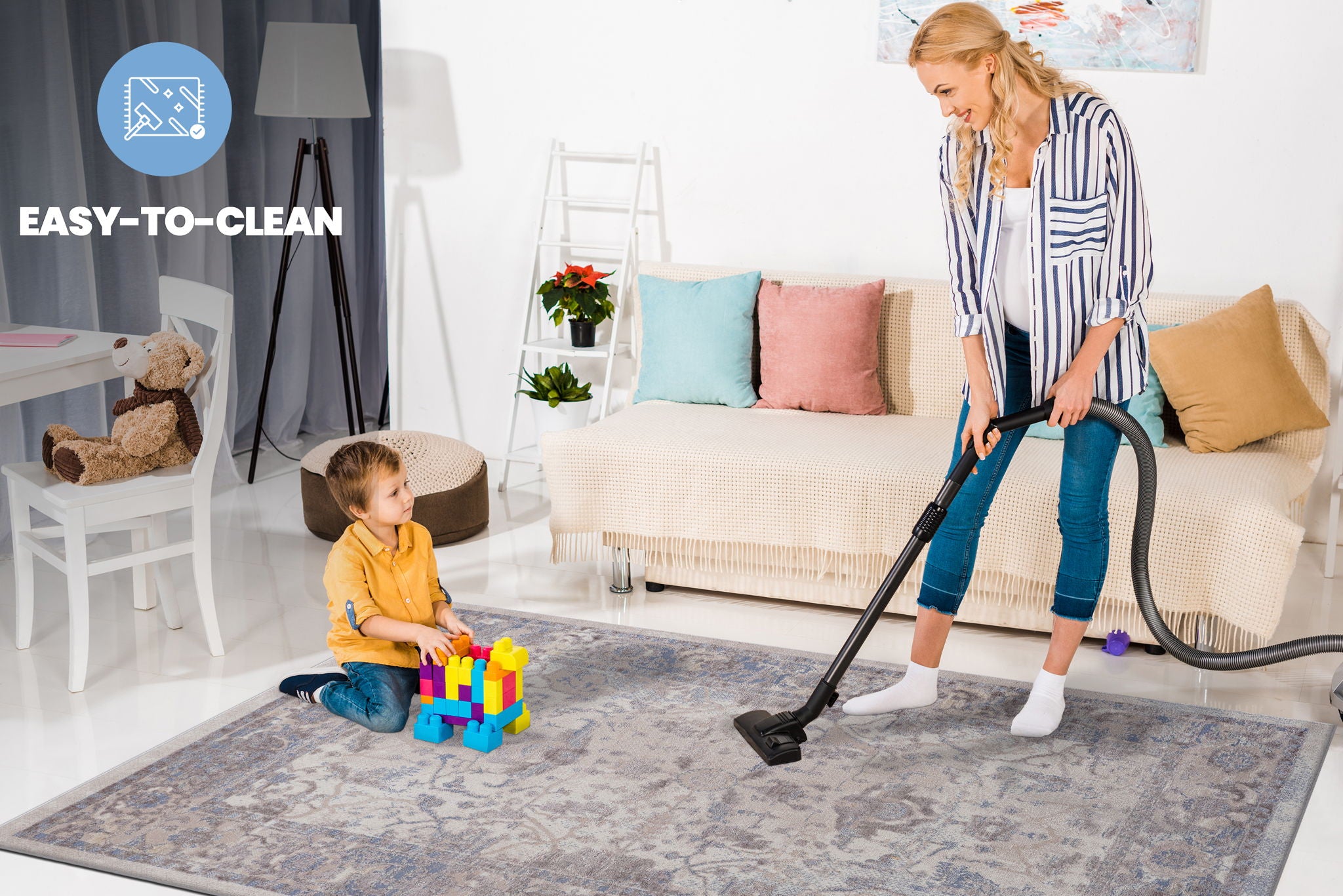 Payas - 5' X 7' Traditional Area Rug - Brown / Beige