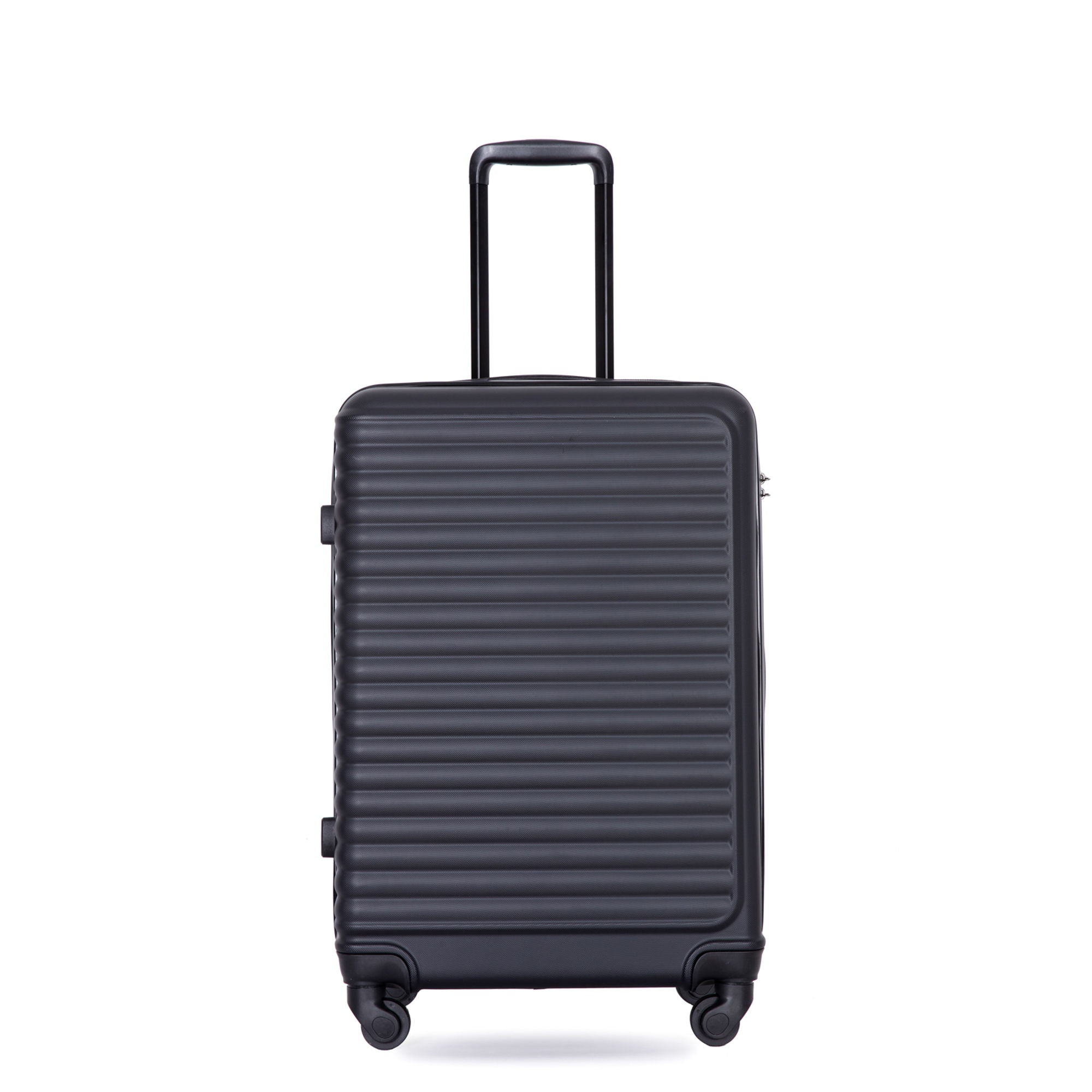 3 Piece Luggage Sets Lightweight Suitcase With Two Hooks, Spinner Wheels, Tsa Lock