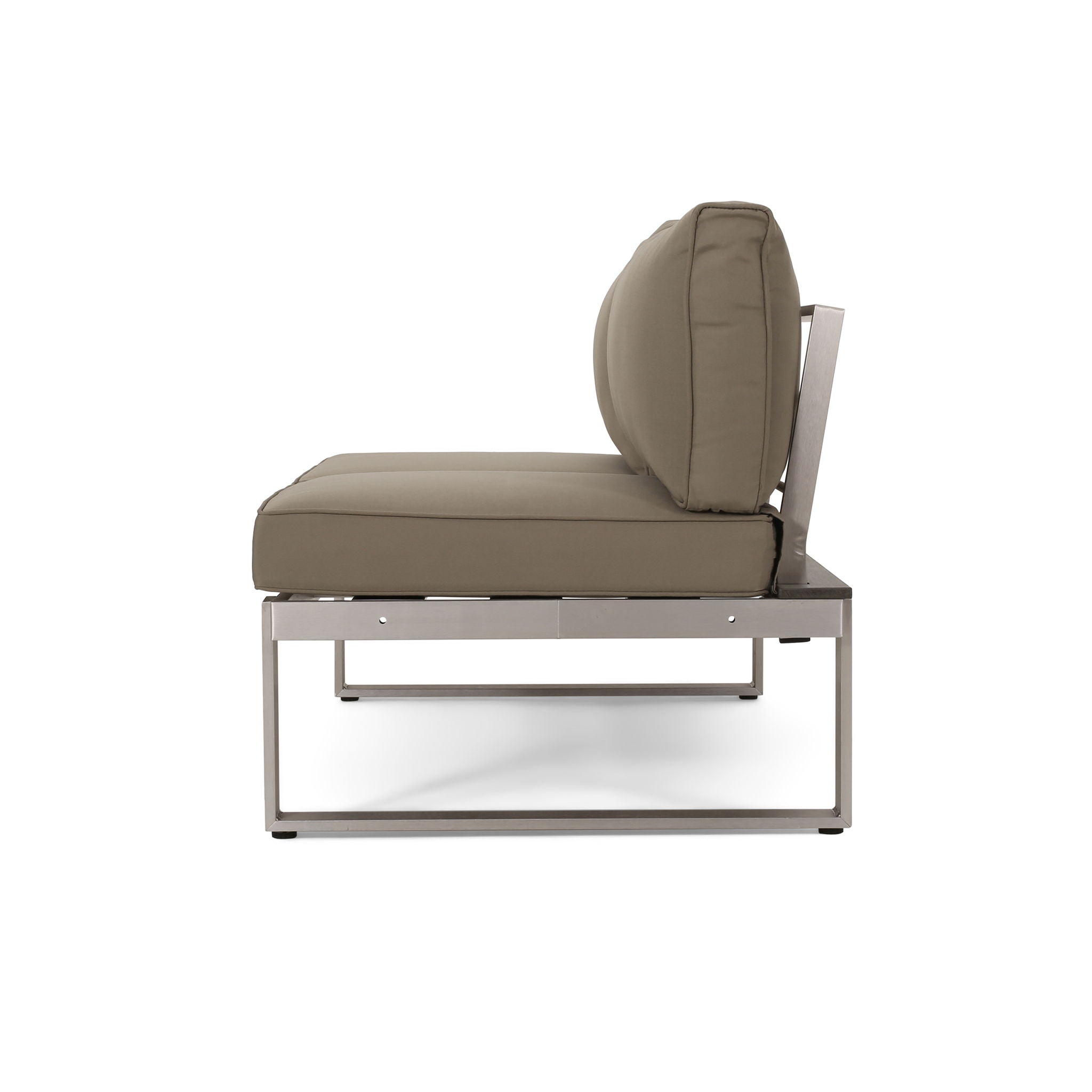Sterling - Outdoor V Shaped 5 Seater Sofa Set With Cushions