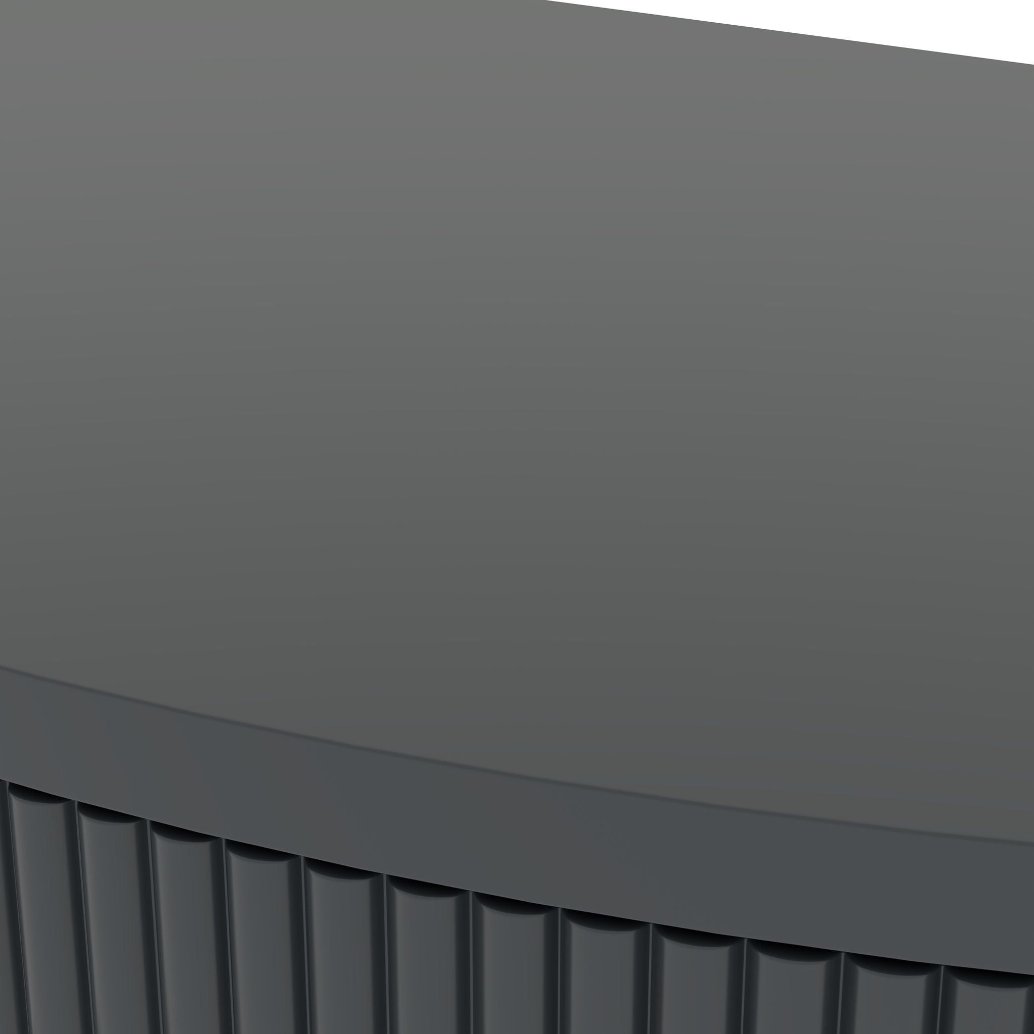 Demi Lune - Console Table With 2 Storage Drawers