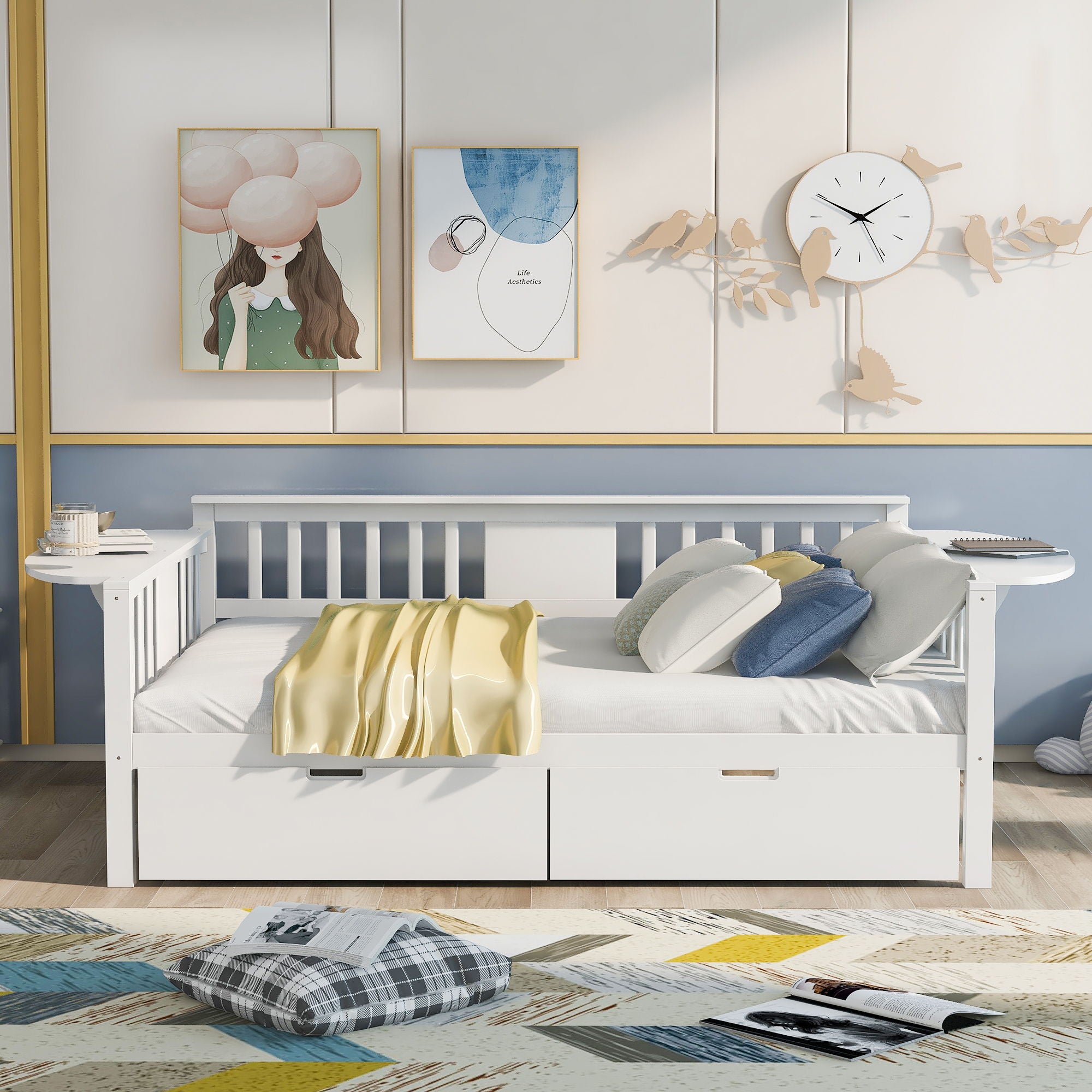 Daybed With Slat Support