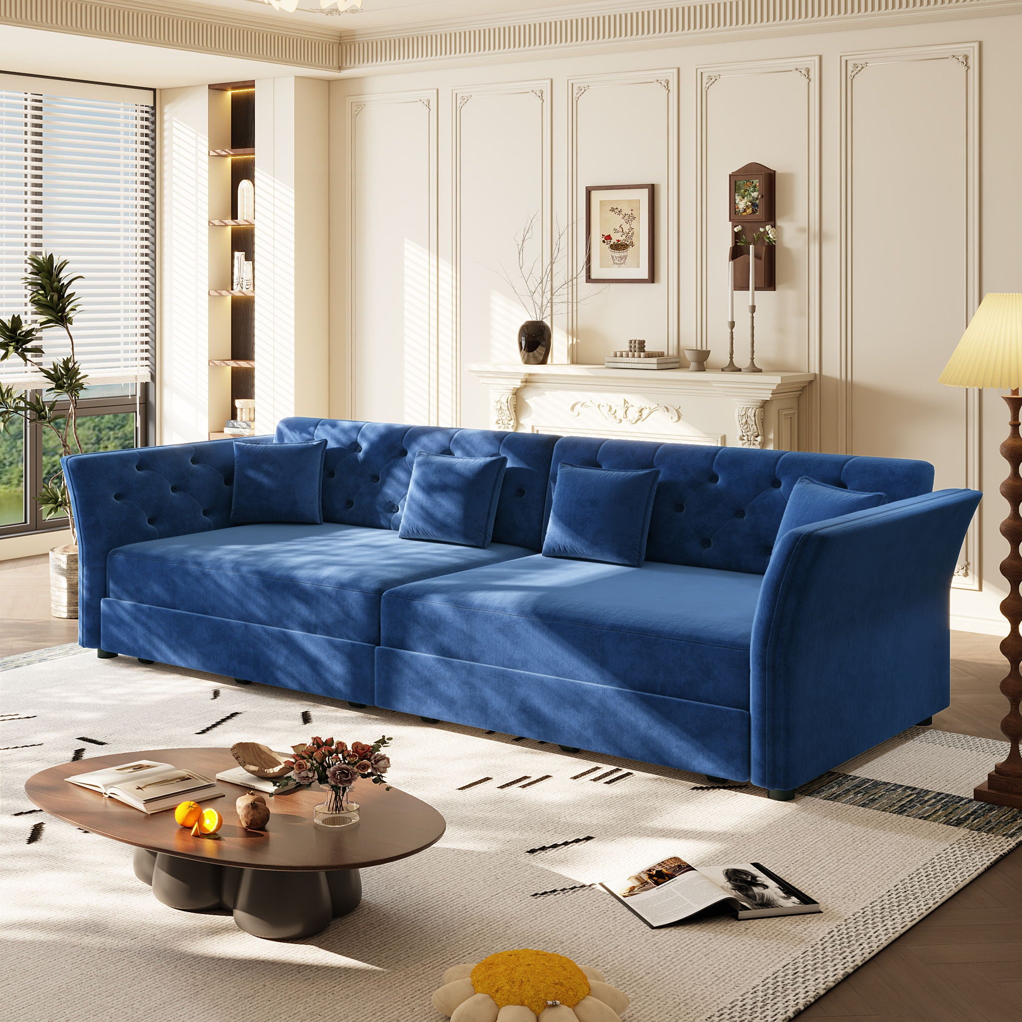 Oversize Pull Out Sofa Bed For Living Room
