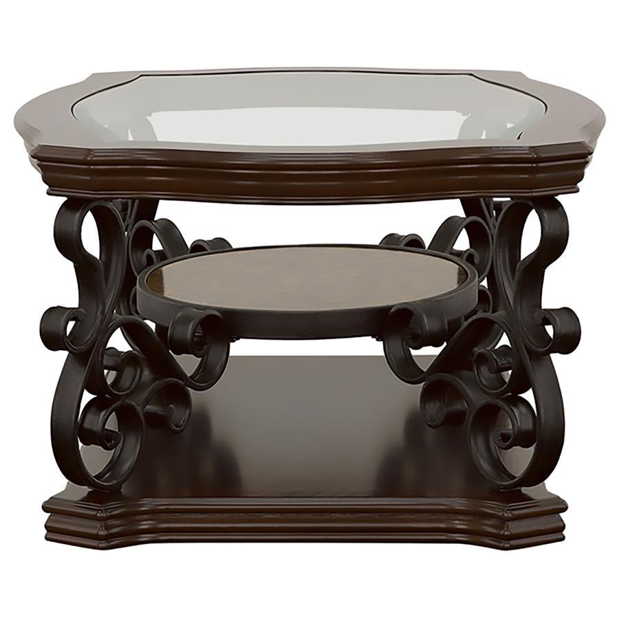 Laney - Glass Top Coffee And End Table Set