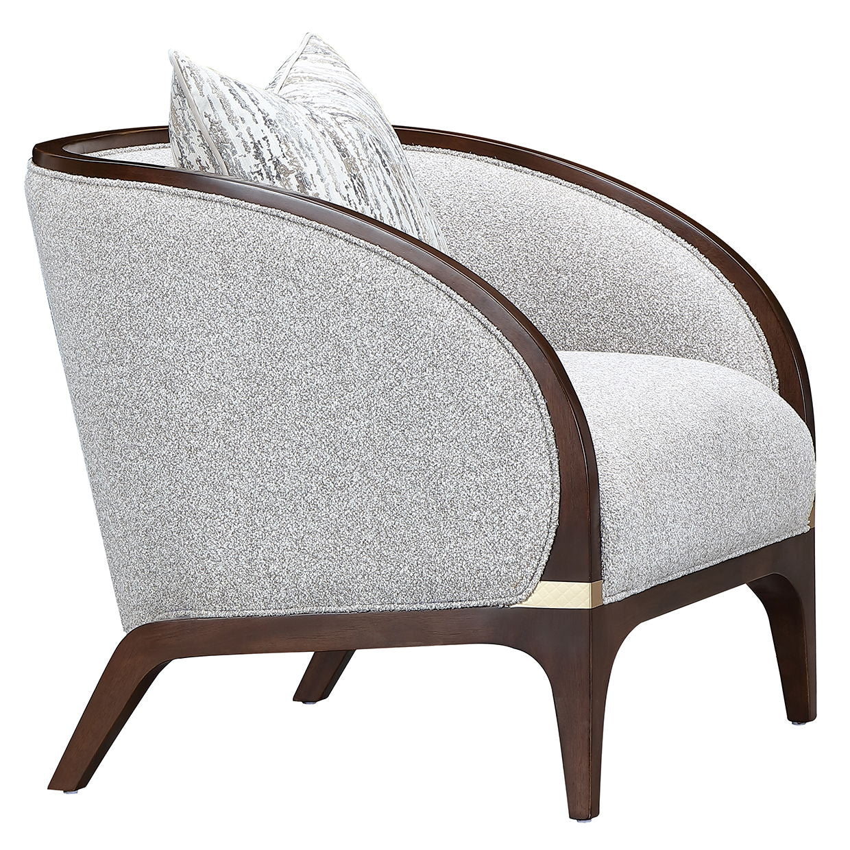 Houston - Matching Chair - Pebble / Walnut