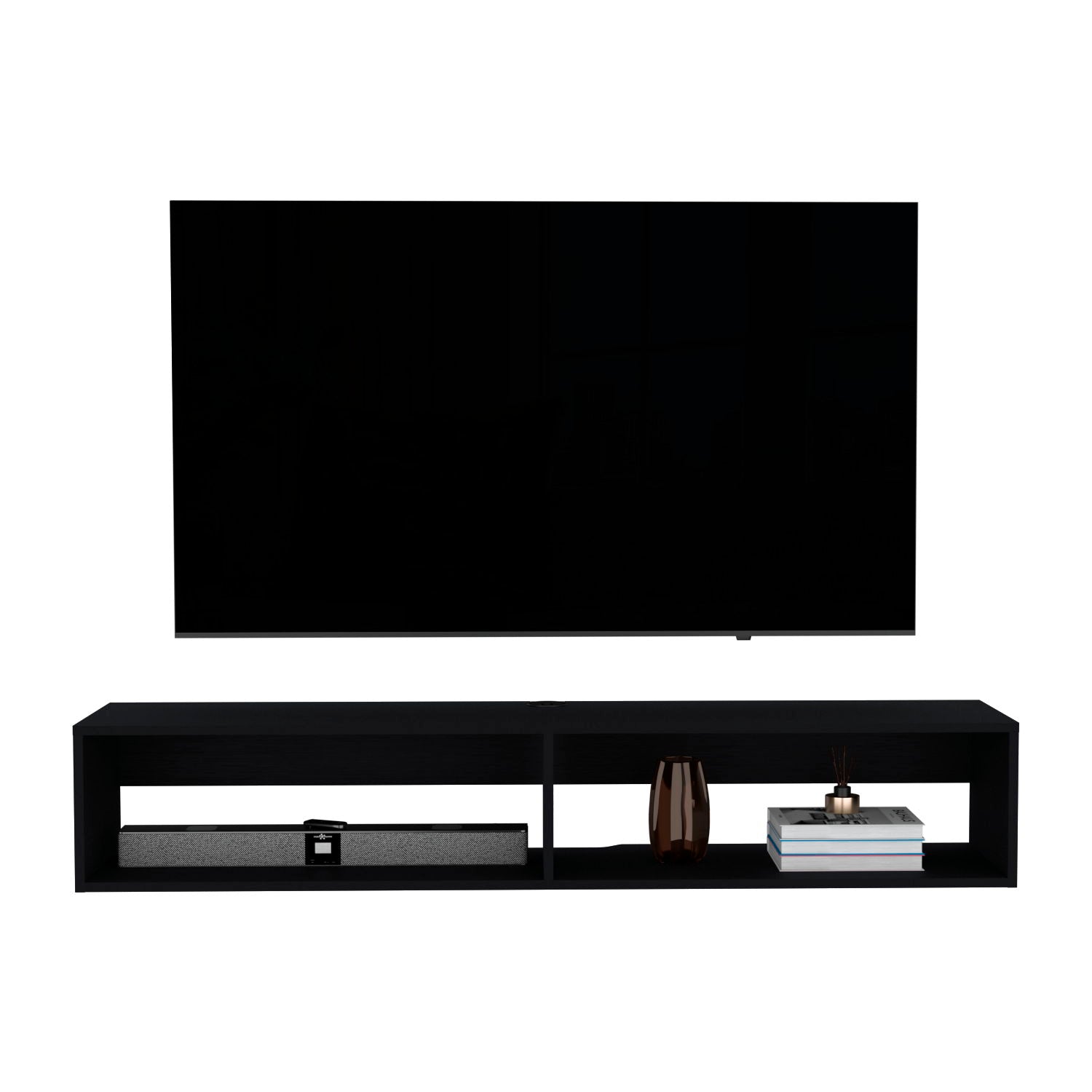 Moore - Floating TV Stand - Best Buy Furniture