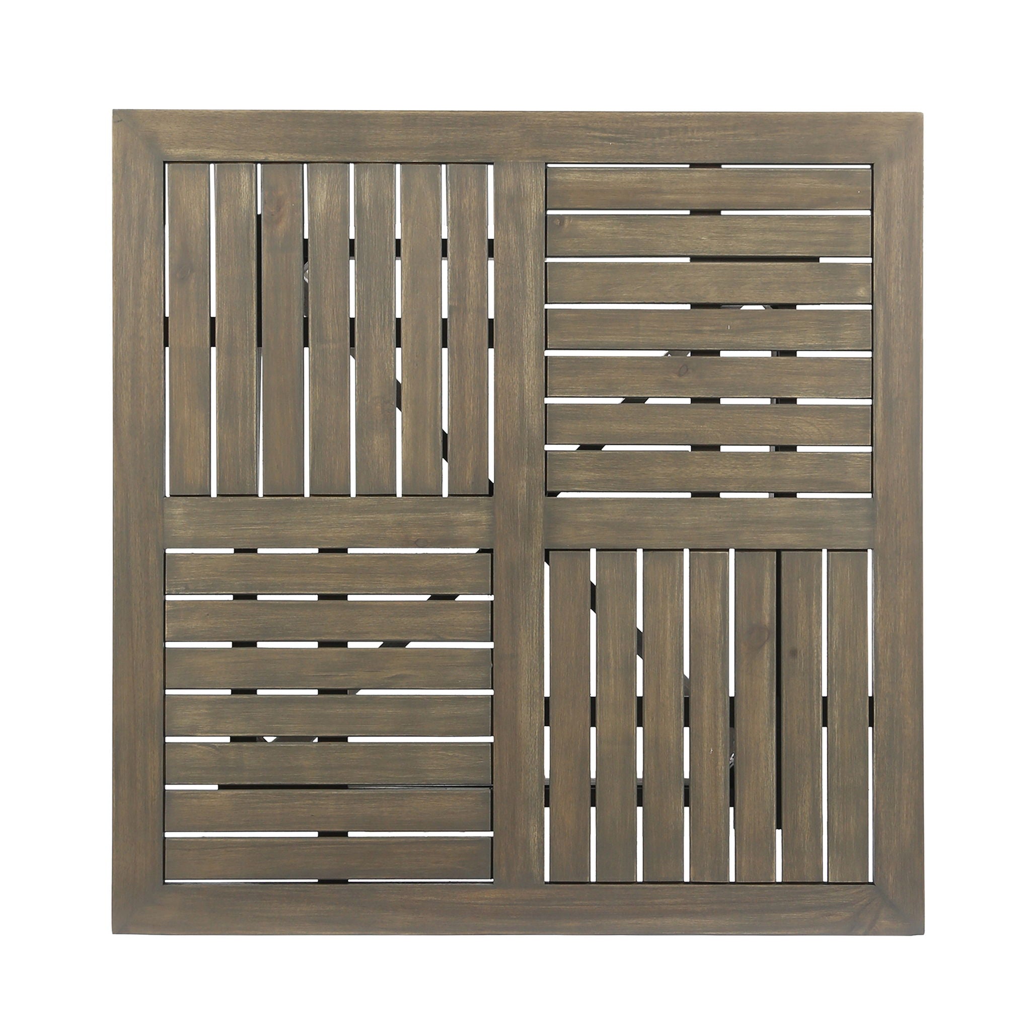Hermosa - Stylish Outdoor Acacia Wood Table - Teak Gray
