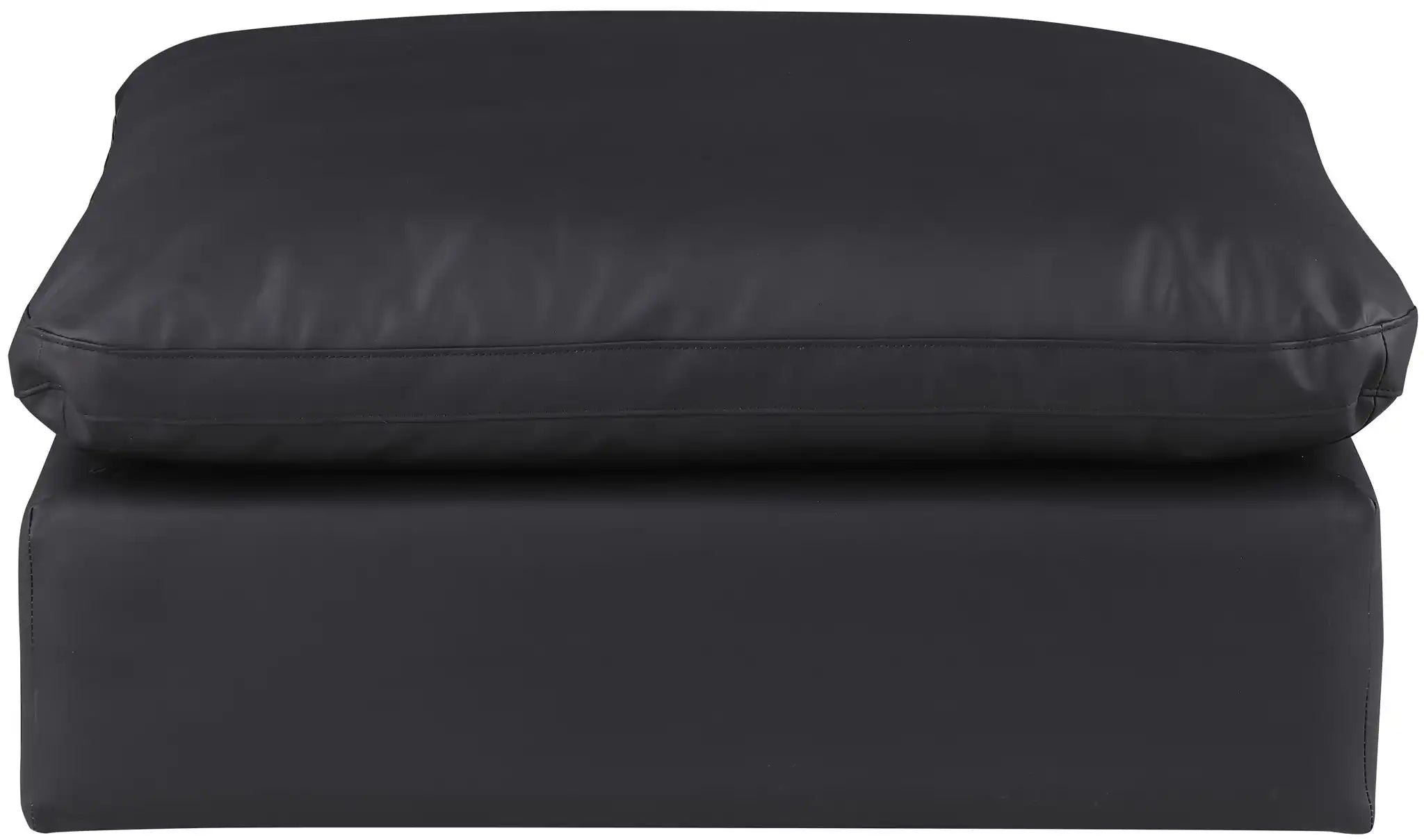 Comfy - Faux Leather Ottoman