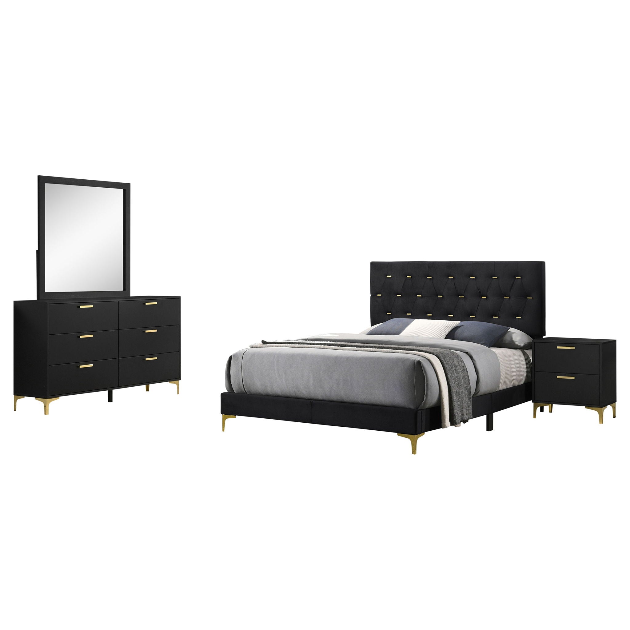Lexie - Tufted Panel Bedroom Set