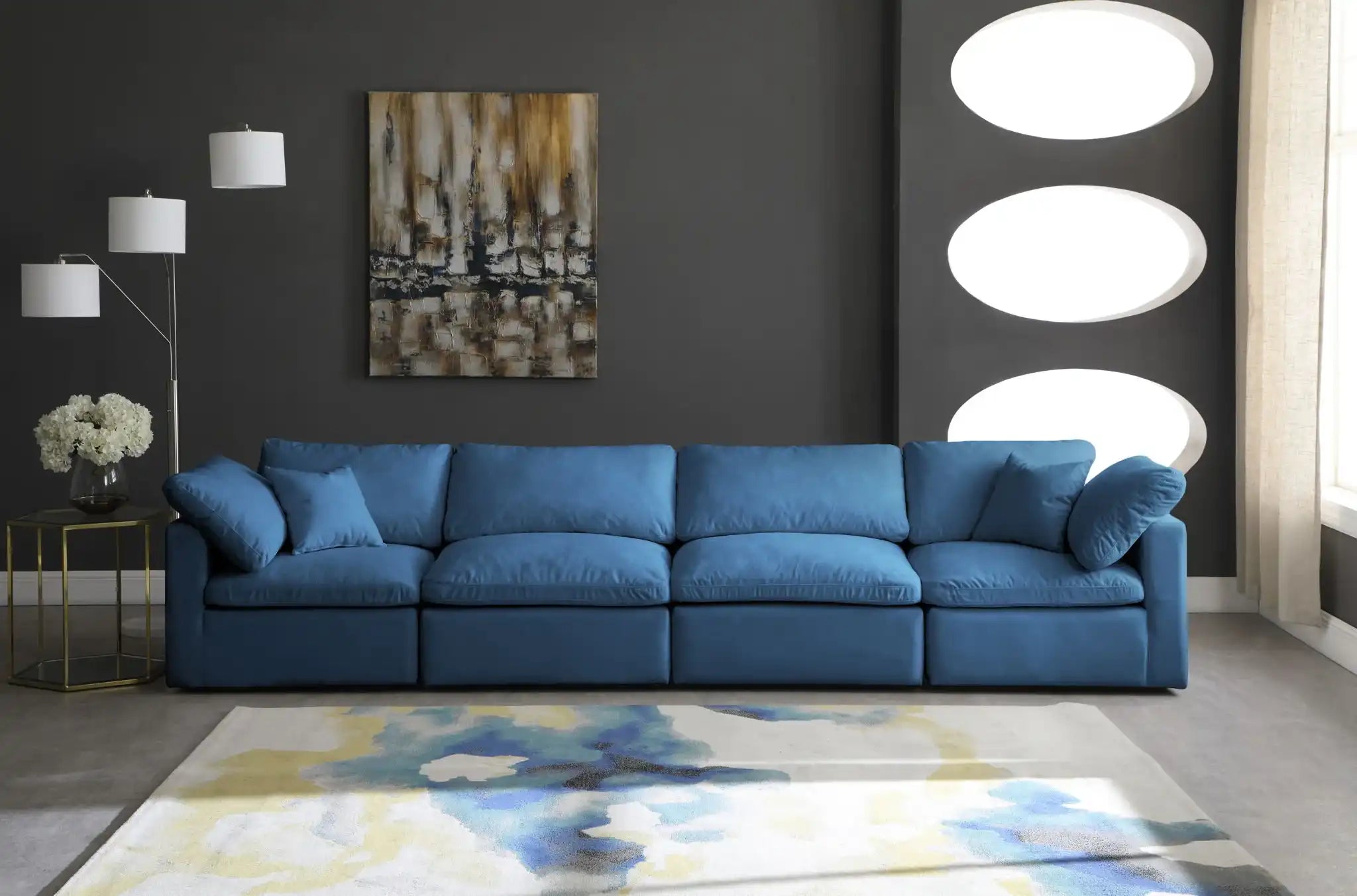 Plush - Modular 4 Seat Sofa